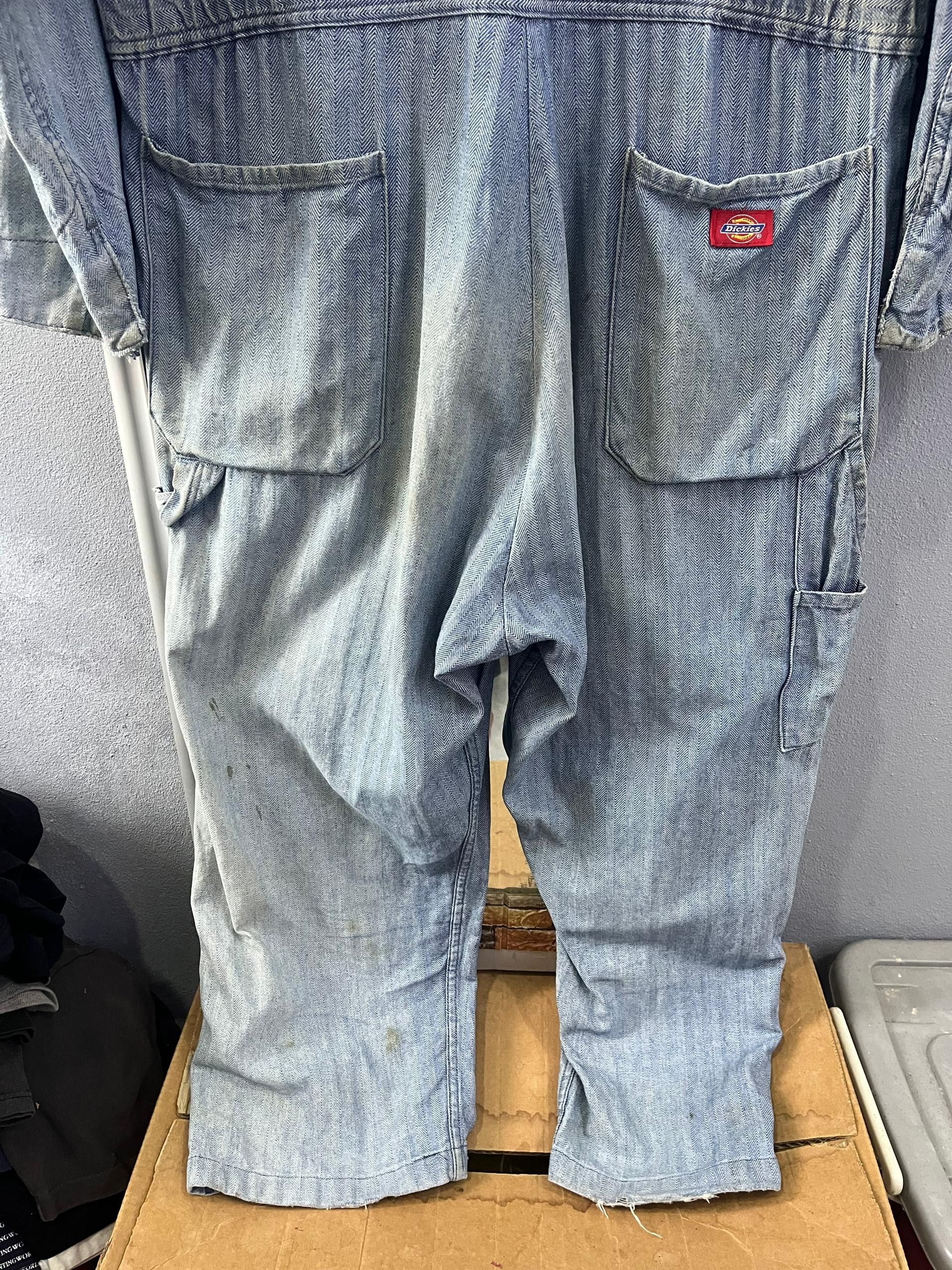 Dickies Vintage Dickies Herringbone Denim Coverall Size US 42 / EU 58 - 16 Thumbnail