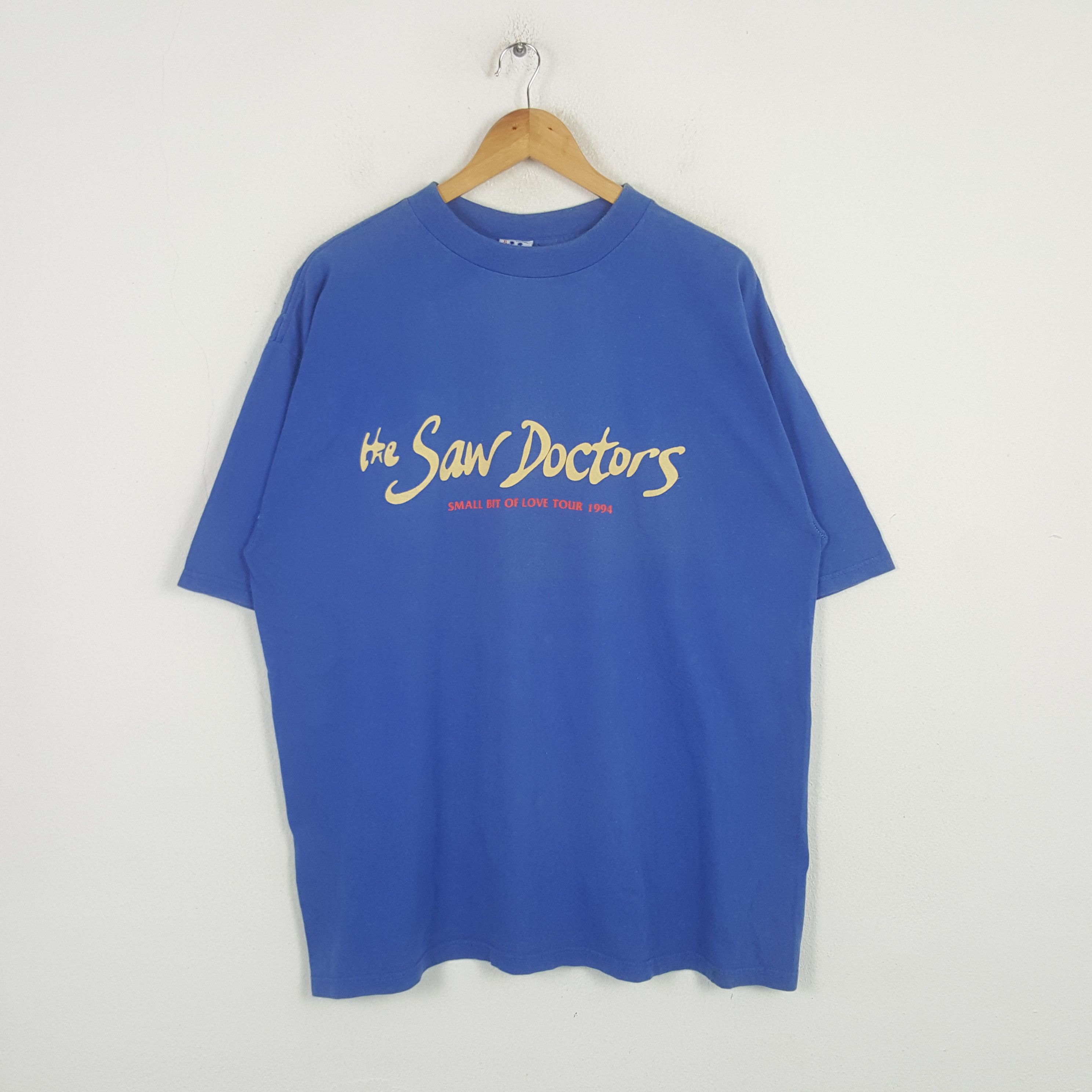 Vintage 1994 The Saw Doctors Rock Band Tour Tshirt RR14