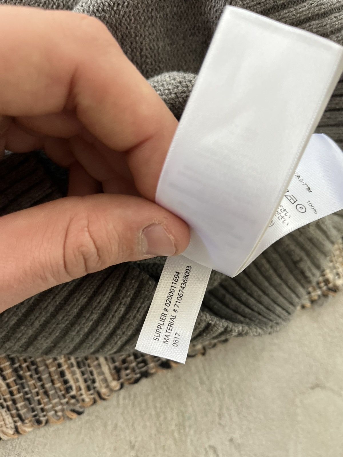 Polo Ralph Lauren Vintage Polo Ralph Lauren Grey Knit Minimalist Sweater Y2K Size US L / EU 52-54 / 3 - 11 Thumbnail
