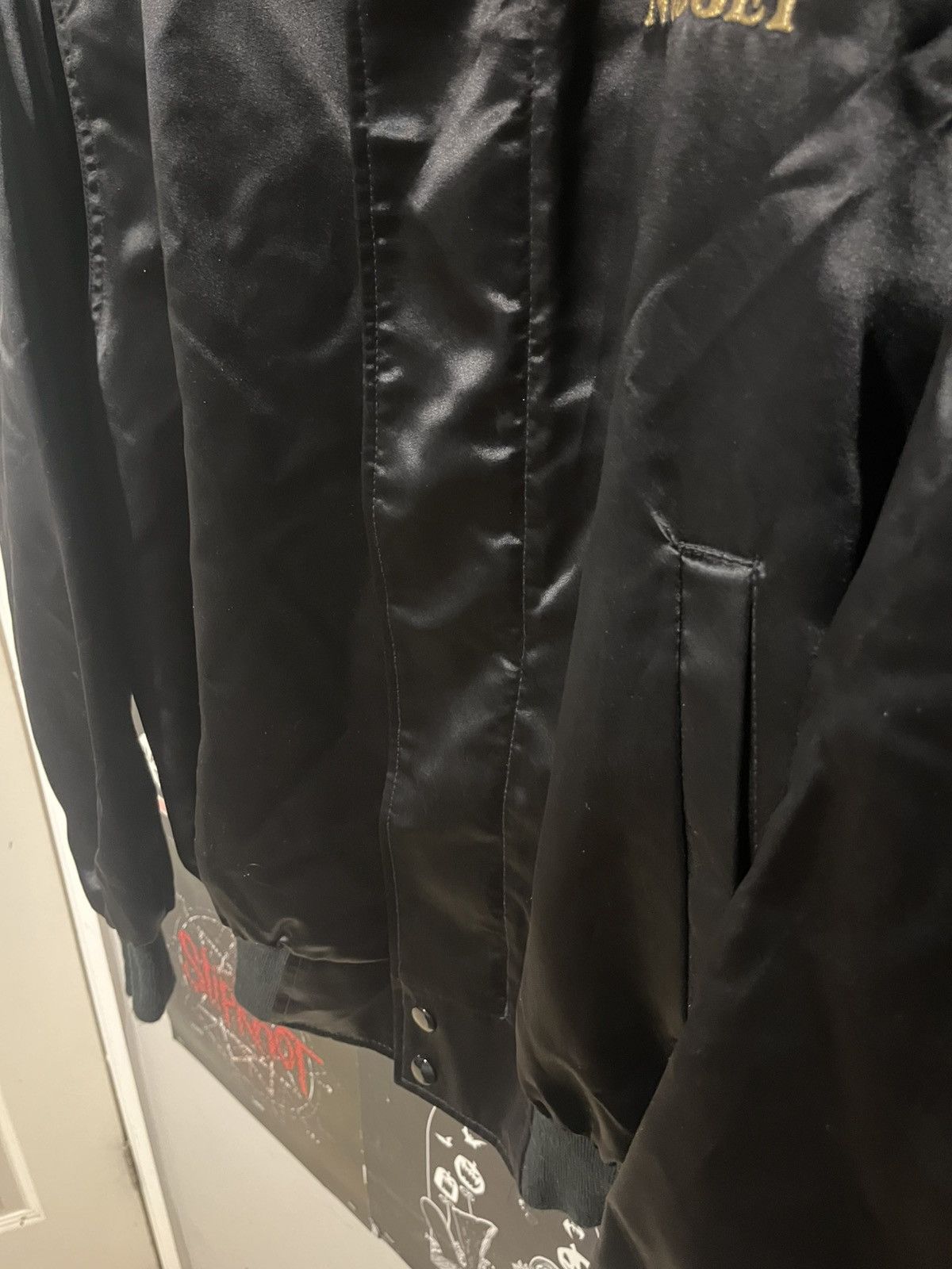 Fruit Of The Loom Vintage 80 90’s Golden Nugget Las Vegas Casino bomber Jacket Size US L / EU 52-54 / 3 - 4 Thumbnail