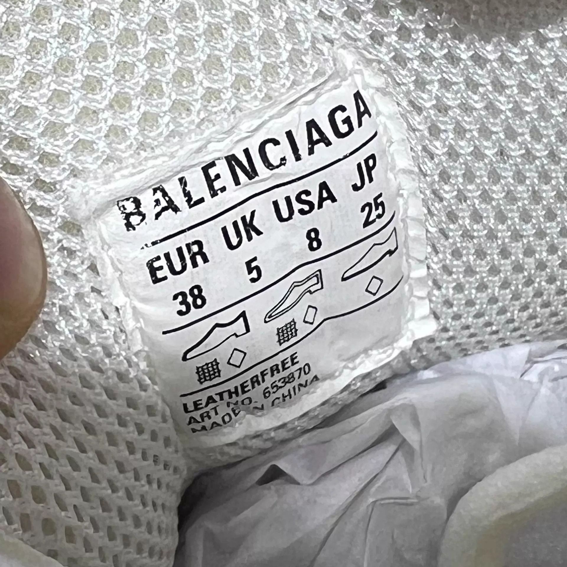 Balenciaga Balenciaga BLCG X-Pander White/Blue 38 Size US 8 / IT 38 - 8 Thumbnail