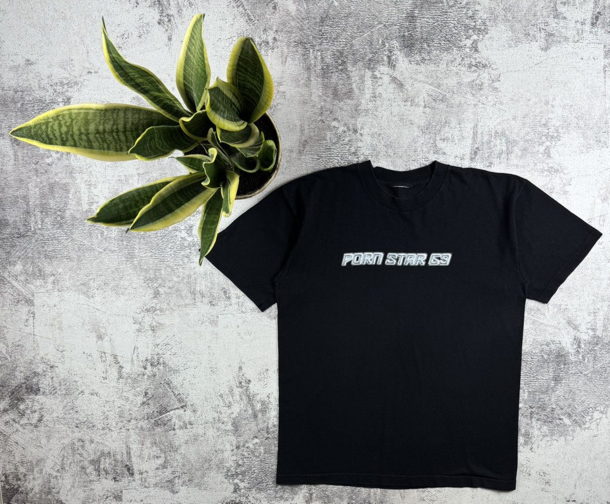 Hook-Ups Pornstar 69 Sex Vintage Men’s Large Black Hip Hop Rap Cotton T Shirt Tee Jersey Size US L / EU 52-54 / 3 - 1 Thumbnail
