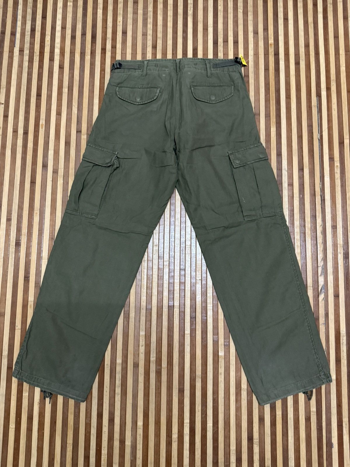 Vintage Vintage The World Cargo Back Number Cargo Pants Streetwear Size US 30 / EU 46 - 6 Thumbnail