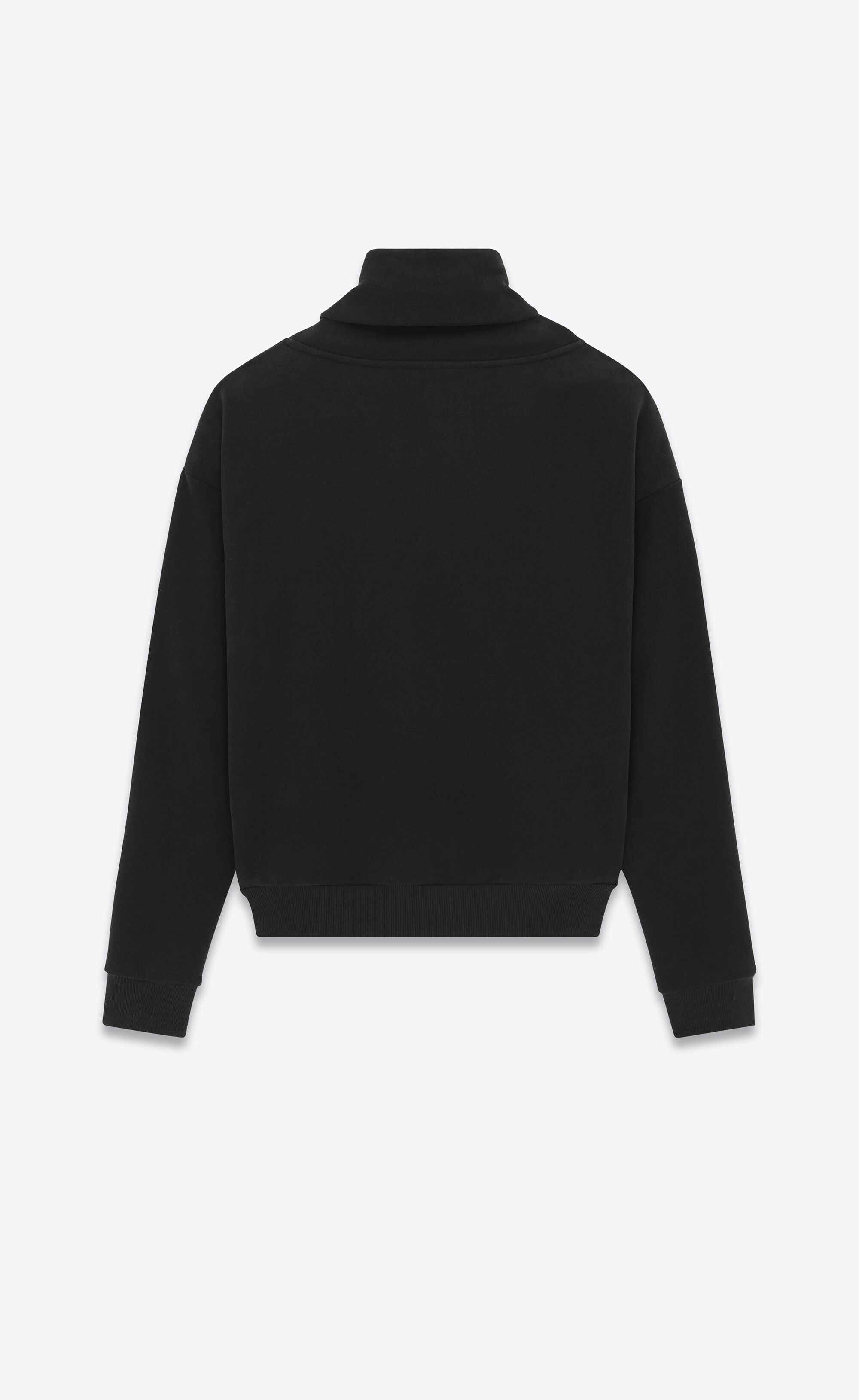 Saint Laurent Paris o1bcso1str0924 Shawl-Neck Sweater in Black Size US XXL / EU 58 / 5 - 2 Thumbnail
