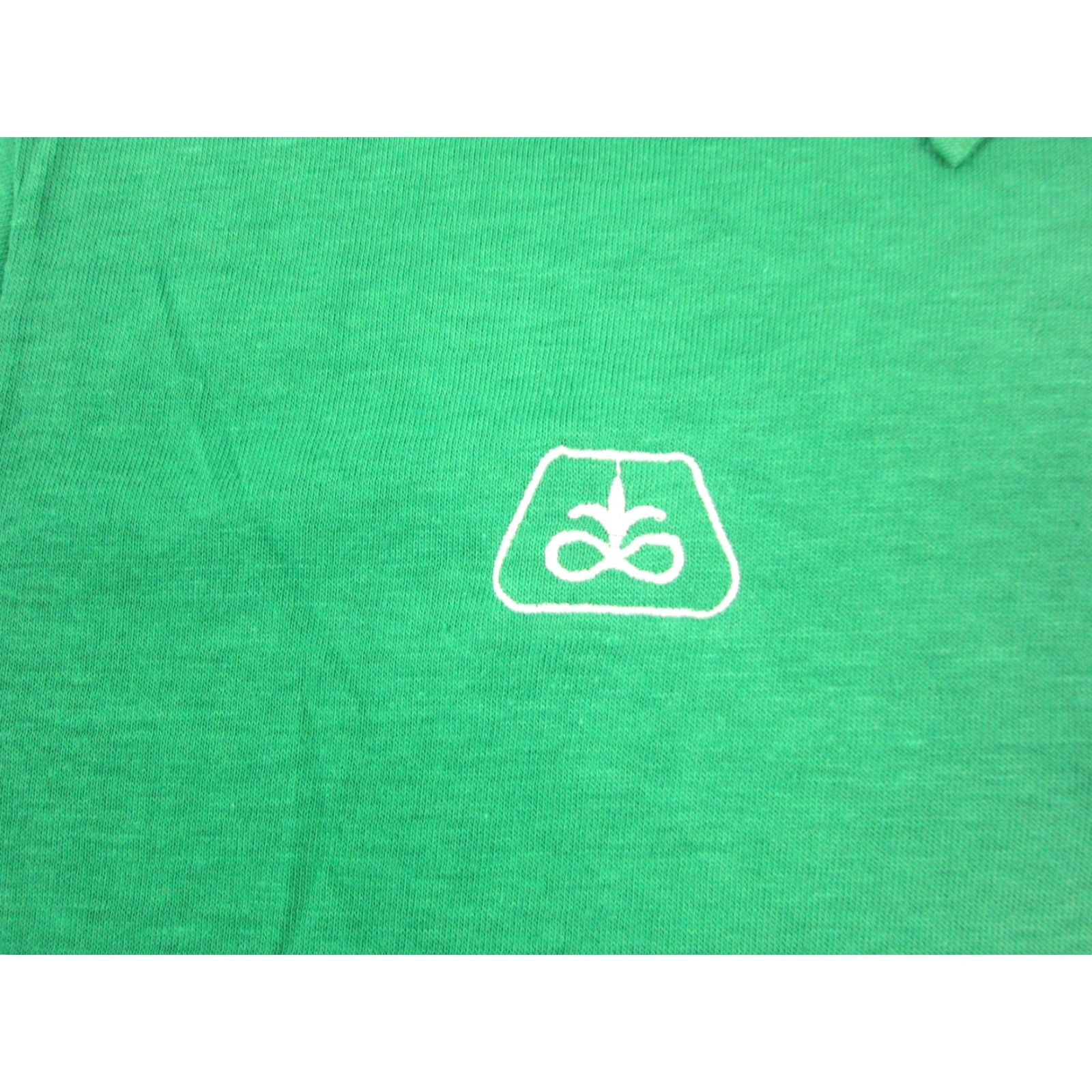 Vintage VINTAGE Stedman Polo Shirt Mens L Green 70s 80s Made in USA Pioneer Size US L / EU 52-54 / 3 - 5 Thumbnail