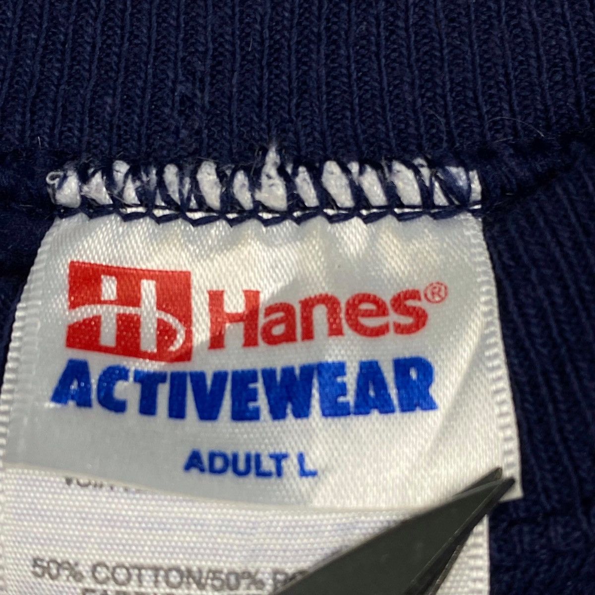 Hanes × Vintage Vintage Hanes Activewear Graphic Crewneck Sweatshirt Size L / US 10 / IT 46 - 5 Thumbnail
