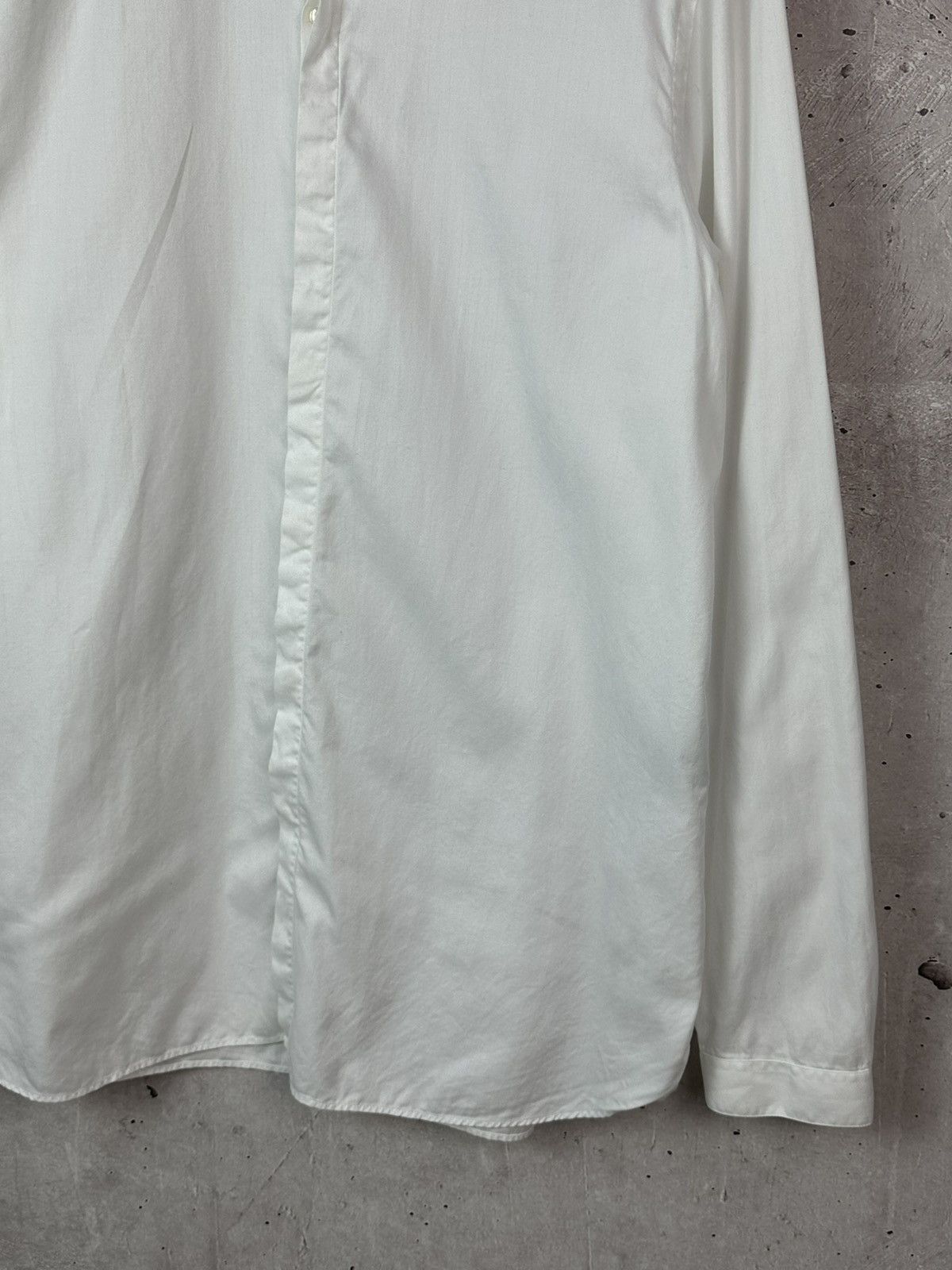 The Kooples The Kooples Adjusted White Cotton Long Sleeve Men’s Shirt Size US XL / EU 56 / 4 - 5 Thumbnail