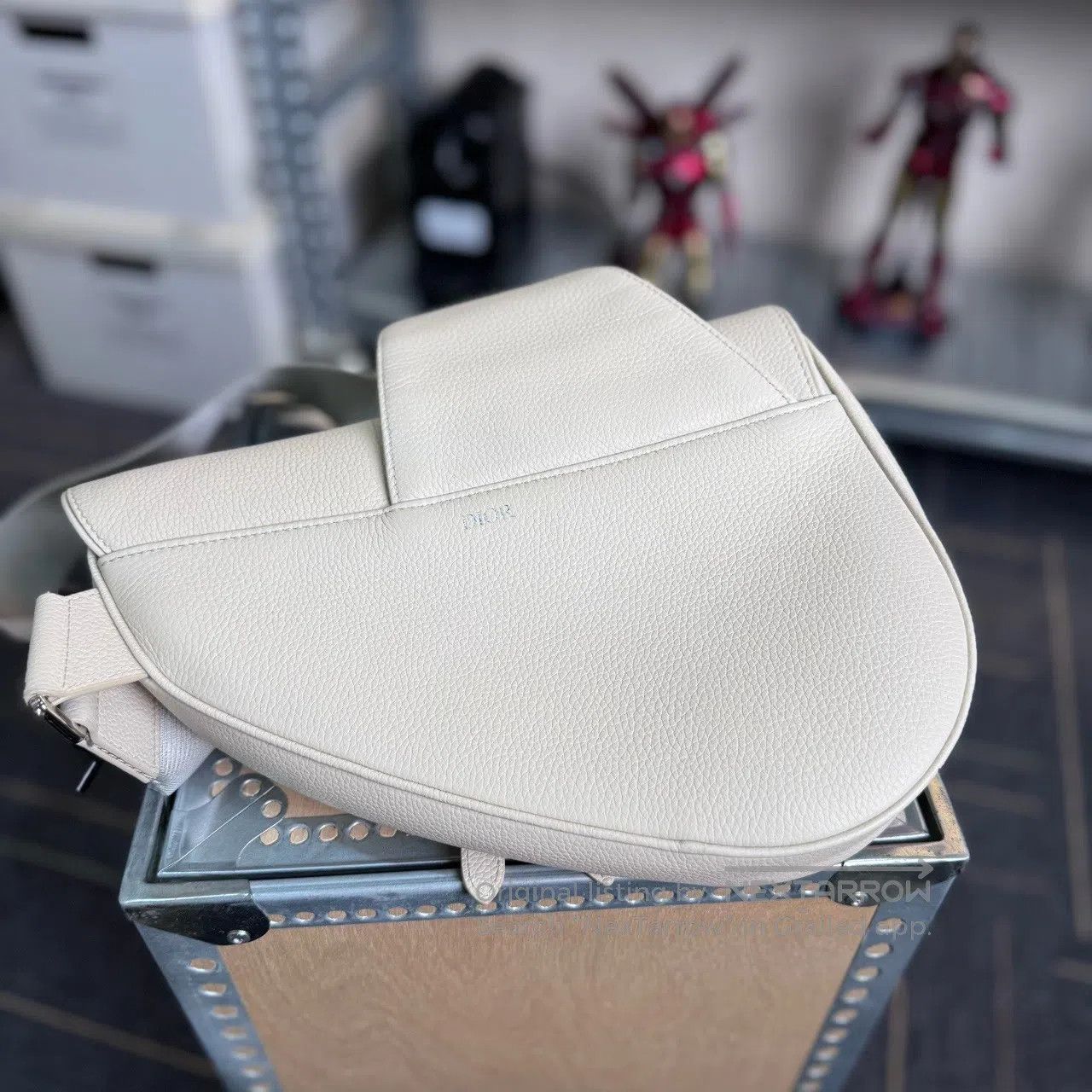 Dior Dior Saddle Functional Buckle White Horse Saddle Bag Size ONE SIZE - 3 Thumbnail