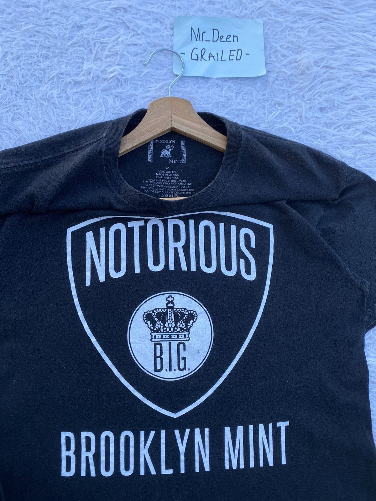 Rap Tees Vintage Notorious Big Brooklyn Mint Tshirt Size US M / EU 48-50 / 2 - 7 Thumbnail