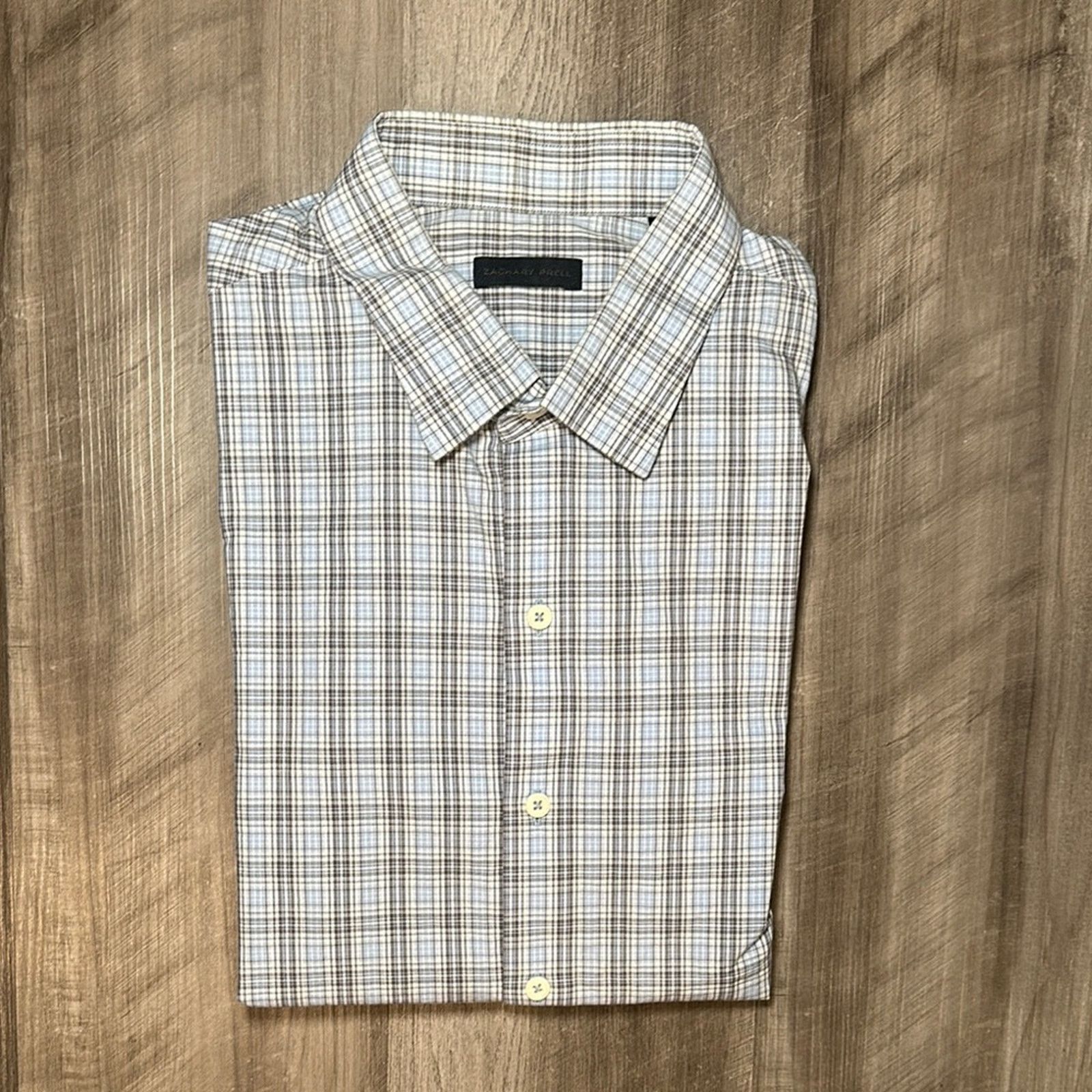 Zachary Prell Zachary Prell Plaid Long Sleeve Button Down - Large Size US L / EU 52-54 / 3 - 1 Thumbnail