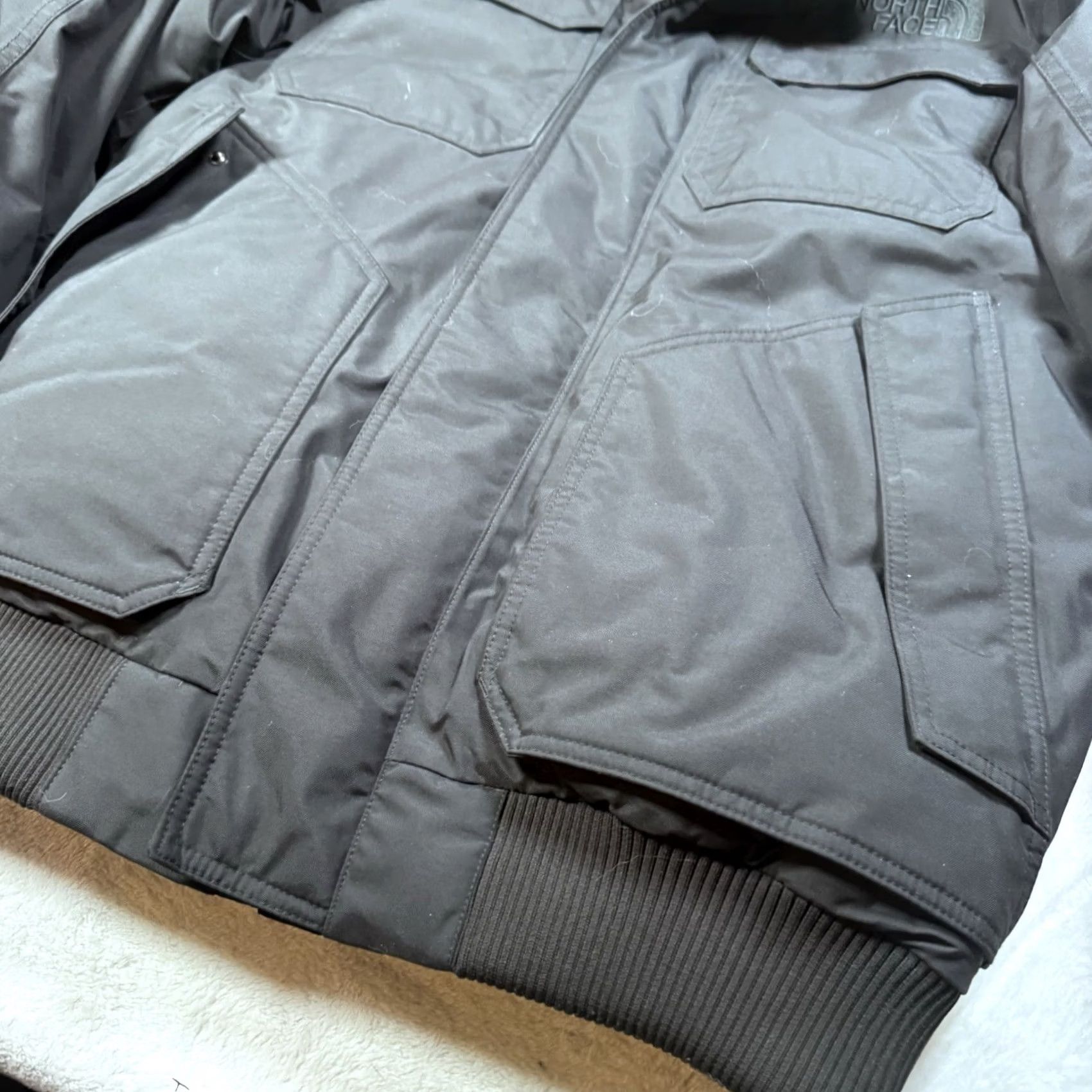 The North Face The North Face Bomber Jacket Mens M Black DryVent Insulated Winter Fur Hood Size US M / EU 48-50 / 2 - 7 Thumbnail