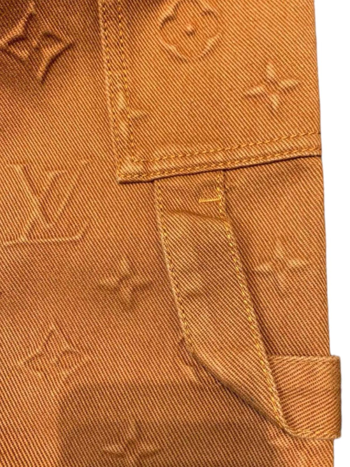 Louis Vuitton LOUIS VUITTON 32 Carpenter Brown Monogram Denim Jeans Size US 34 / EU 50 - 5 Thumbnail