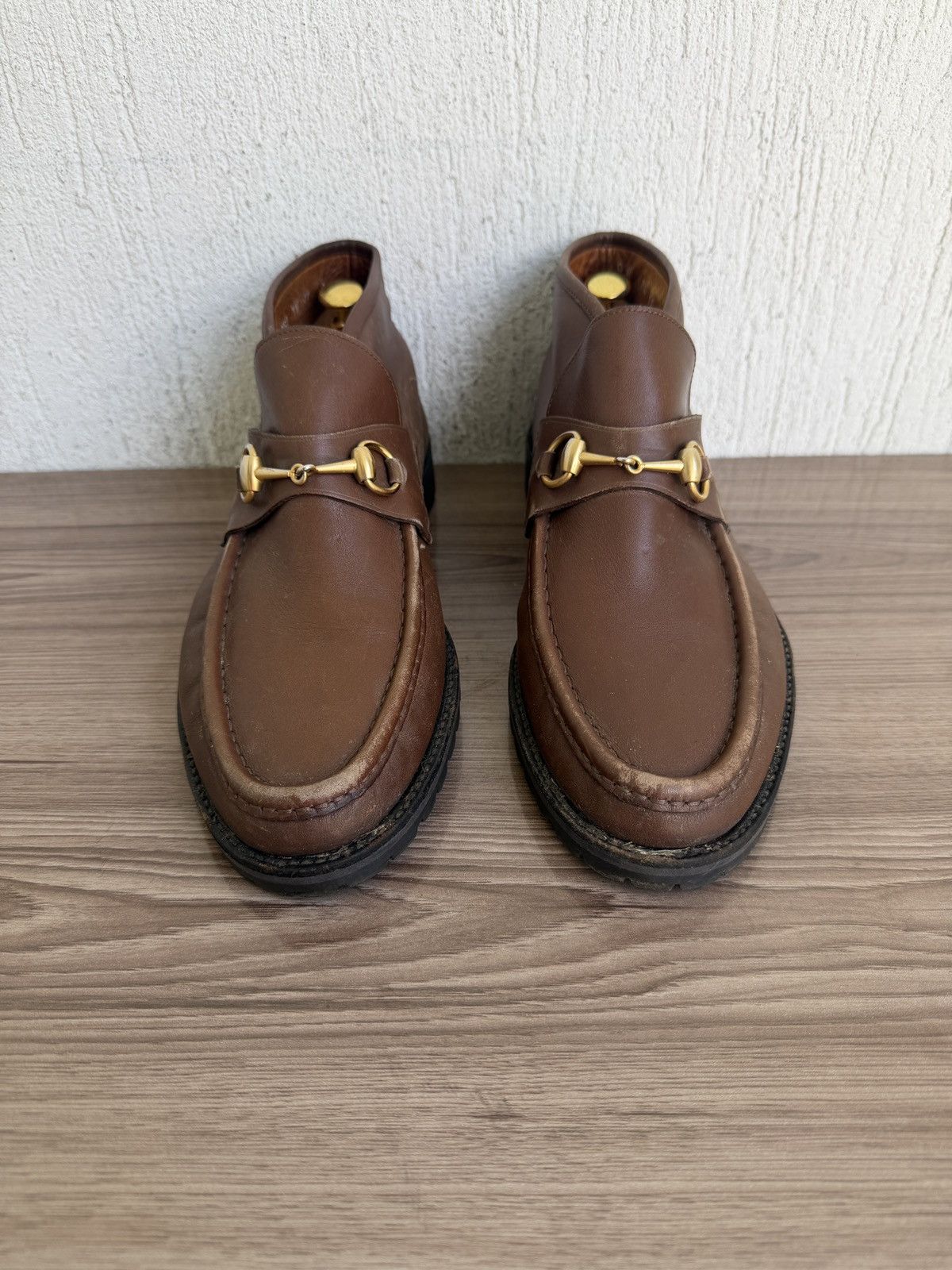Gucci Tom ford Horsebit loafer Boots Size US 12 / EU 45 - 5 Thumbnail