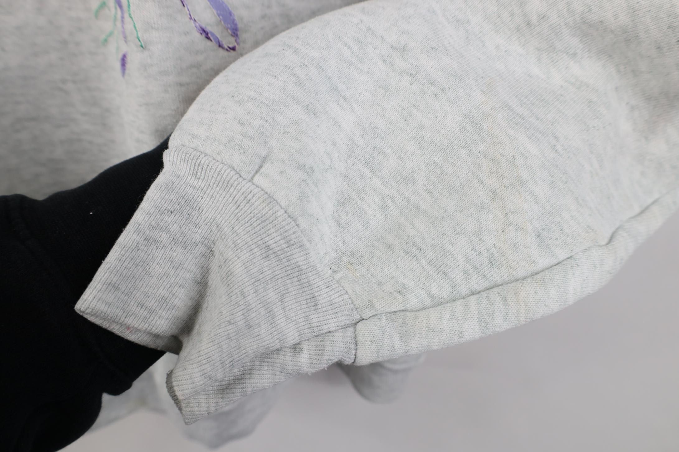 Vintage Vintage 90s Streetwear Grandma Collared Sweatshirt USA Size L / US 10 / IT 46 - 10 Thumbnail