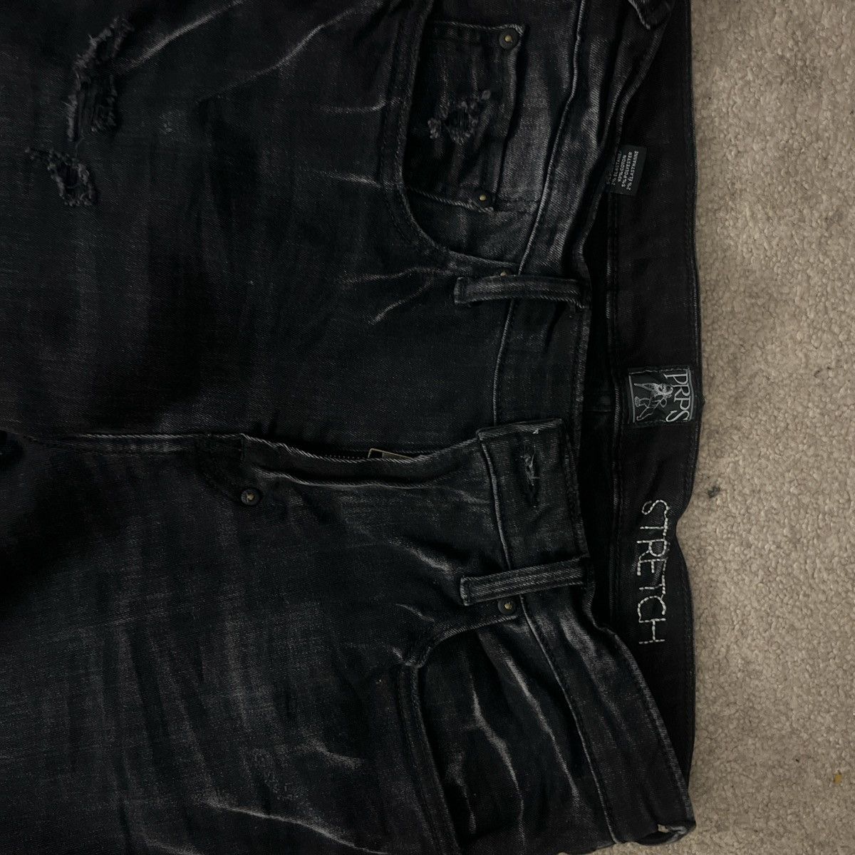 Prps Japanese brand BLACK PRPS JEANS Size US 34 / EU 50 - 2 Thumbnail