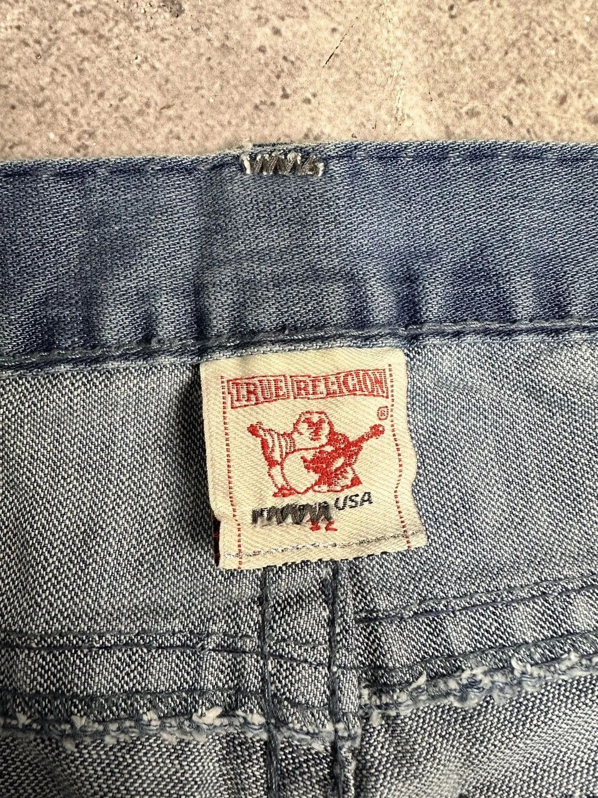 True Religion Vintage True Religion Denim Pants USA EdHardy Evisu Style Size US 34 / EU 50 - 8 Thumbnail
