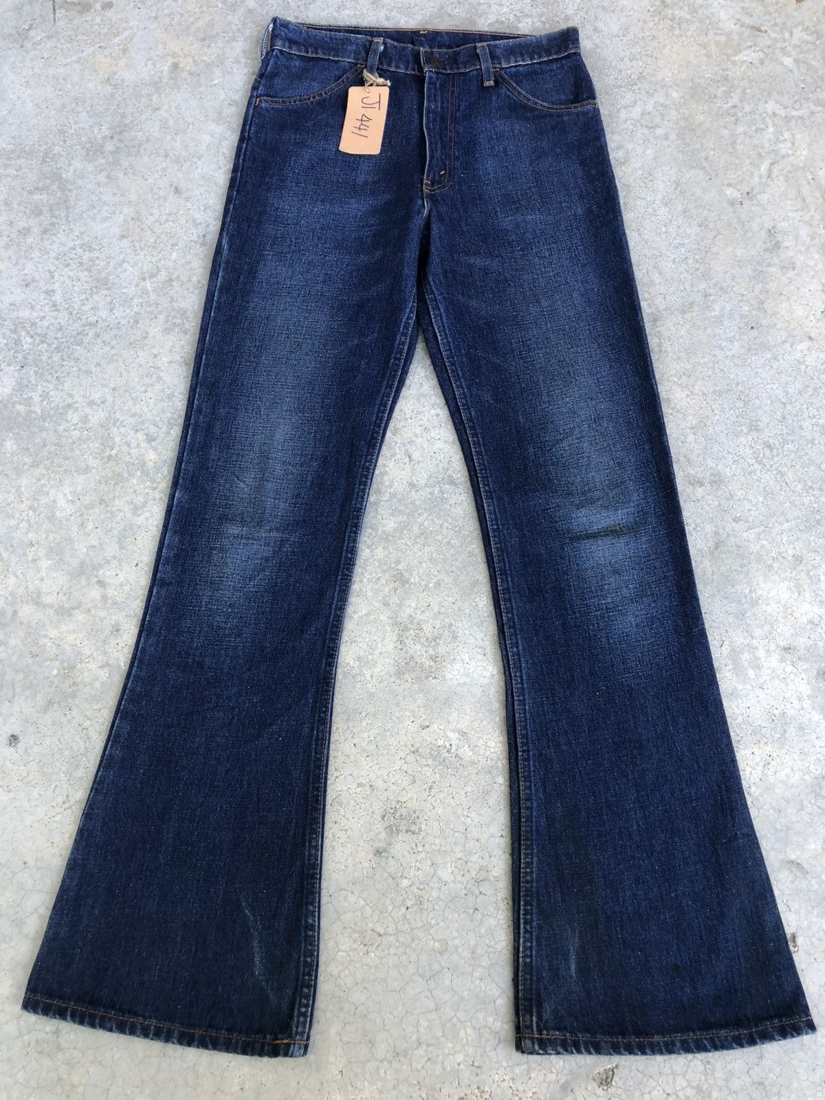 If Six Was Nine Flared Levi’s 646 Bell Bottom Bootcut Orange Tab Size US 29 - 1 Thumbnail