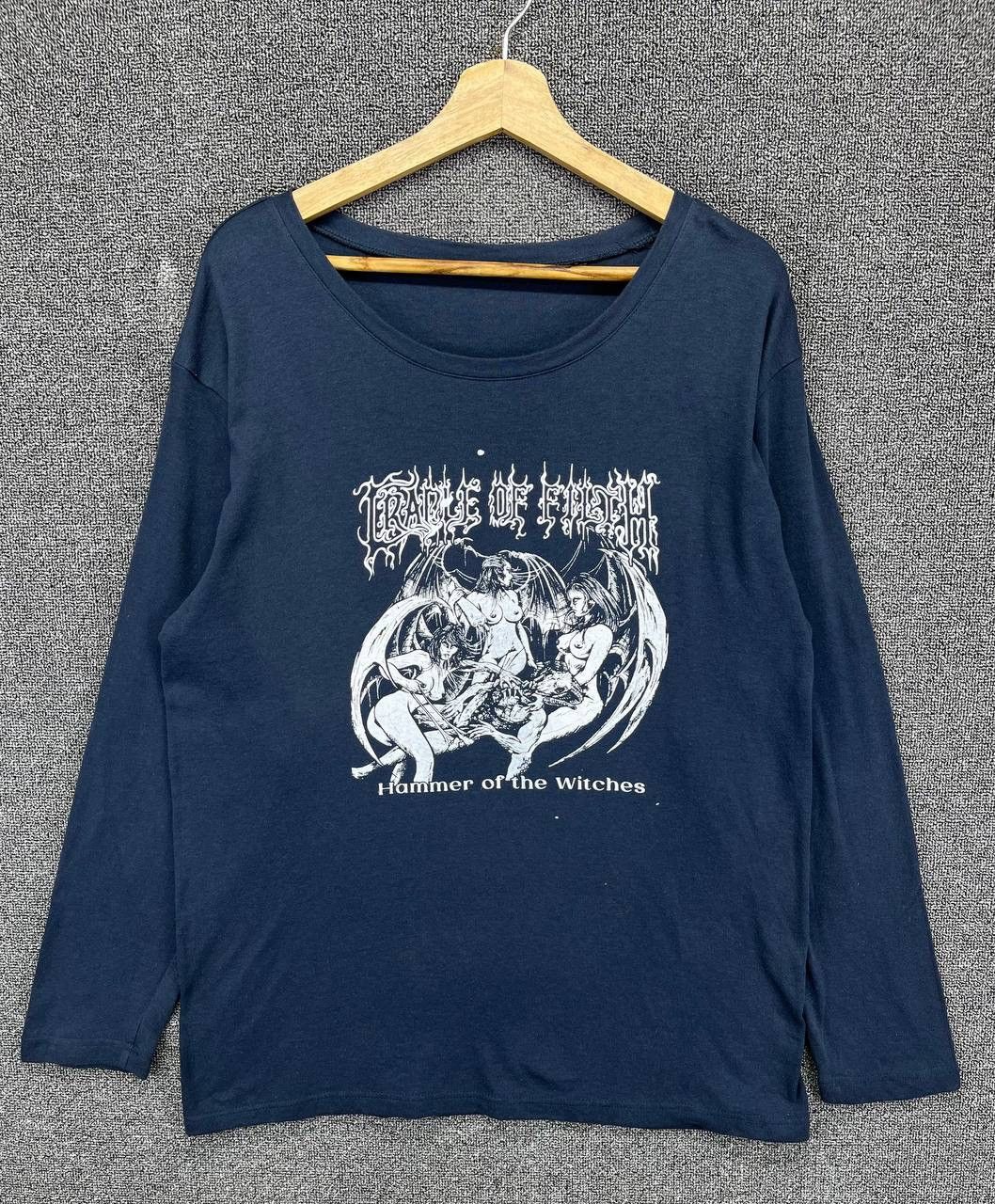 Band Tees Vintage Cradle of Filth Punk Rock Band Tees T Shirts Size US S / EU 44-46 / 1 - 1 Thumbnail
