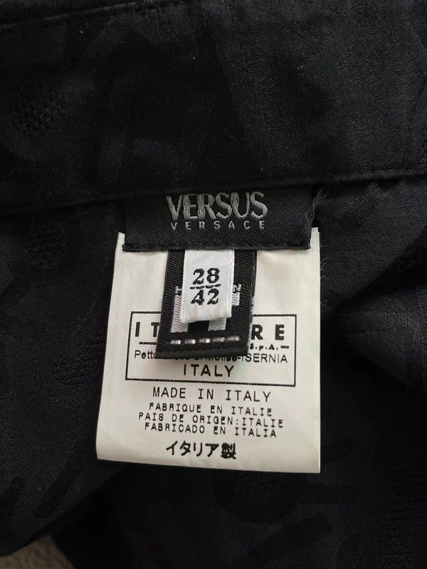 Versus Versace Versus Versace silk black shirt vintage Size XL / US 12-14 / IT 48-50 - 13 Thumbnail