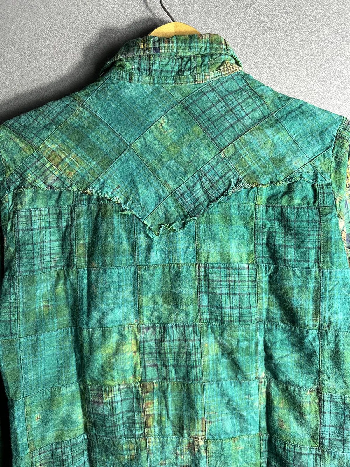 A.P.C. 90s DISTRESSED A.P.C ABSTRACT LONG SHIRT IFSIX PUNK STYLE Size US M / EU 48-50 / 2 - 4 Thumbnail