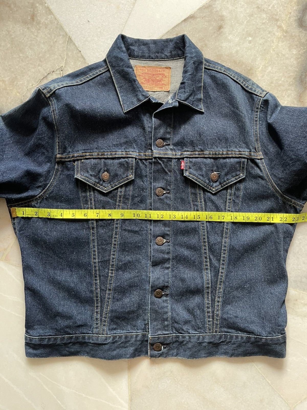 Levi's Vintage Clothing Levis 557 XX Big E Button 555 Tracker Jacket Size US L / EU 52-54 / 3 - 19 Thumbnail