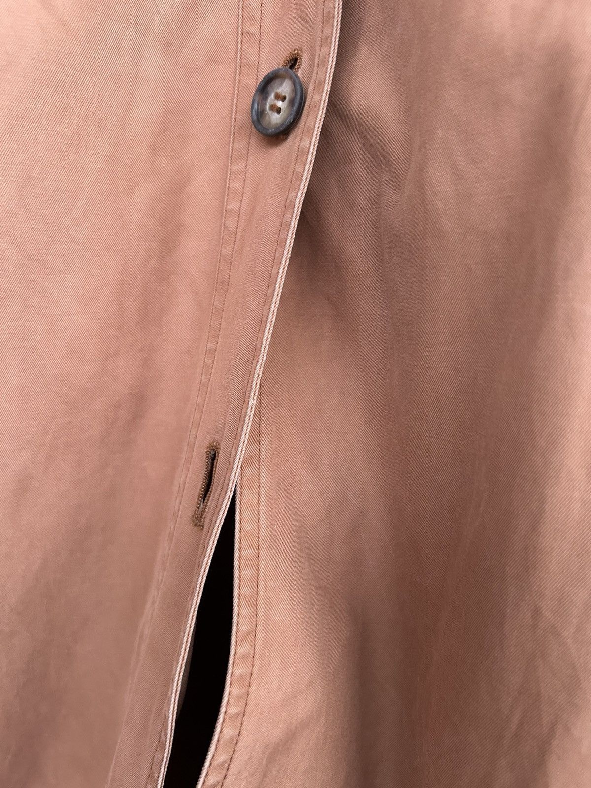 Yves Saint Laurent YSL Sunfaded Long Coat Size L / US 10 / IT 46 - 7 Thumbnail