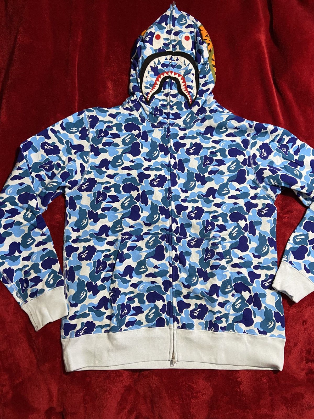 Bape ABC Camo Shark Full Zip Hoodie Size US XXL / EU 58 / 5 - 1 Thumbnail