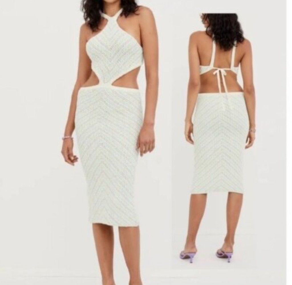 For Love & Lemons NWT For Love & Lemons Bette Knit Dress Medium Size M / US 6-8 / IT 42-44 - 2 Thumbnail