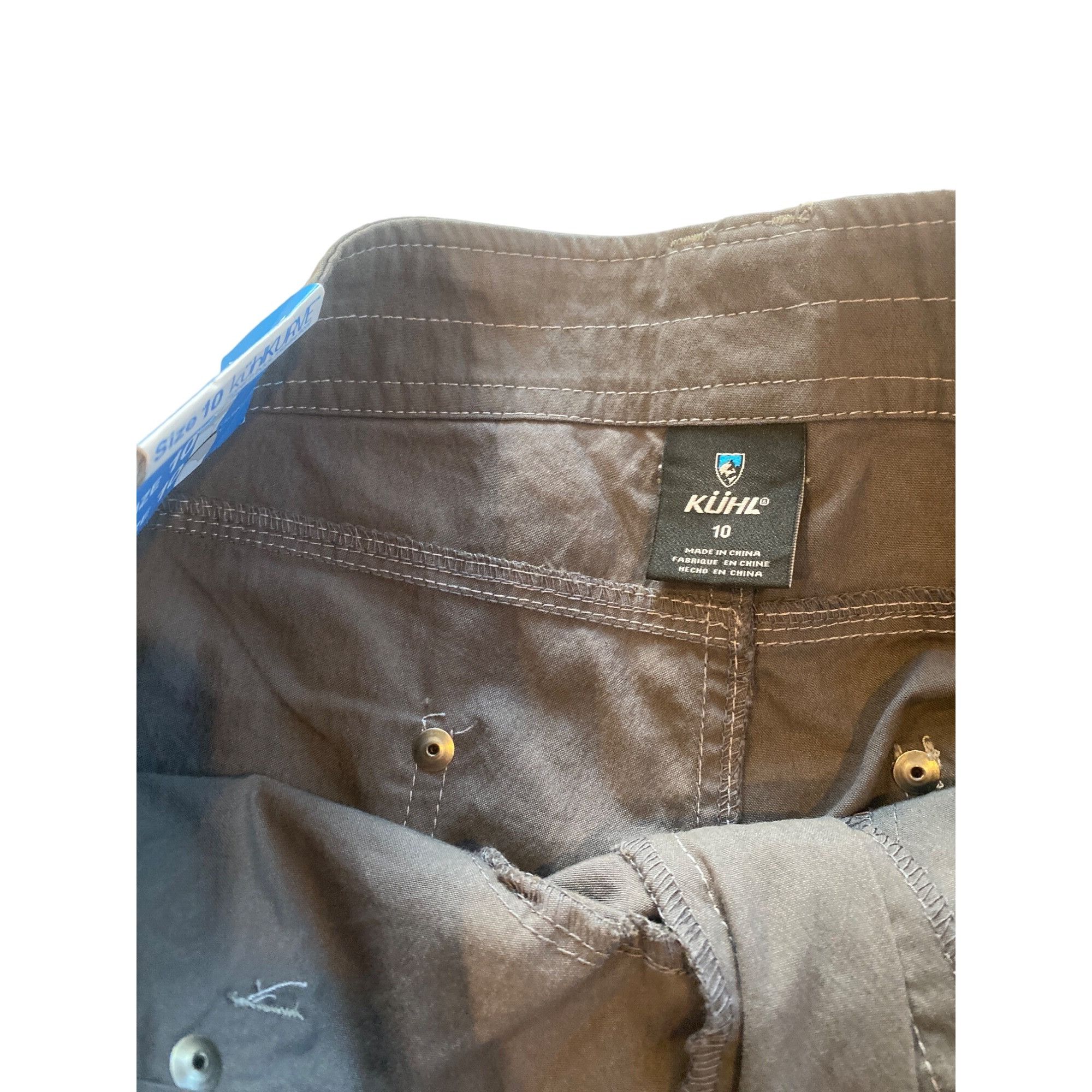 Kuhl NWT Kuhl Women's 10 Splash Shorts 5.5 Shadow Gray MSRP$65 Size 32" / US 10 / IT 46 - 6 Thumbnail