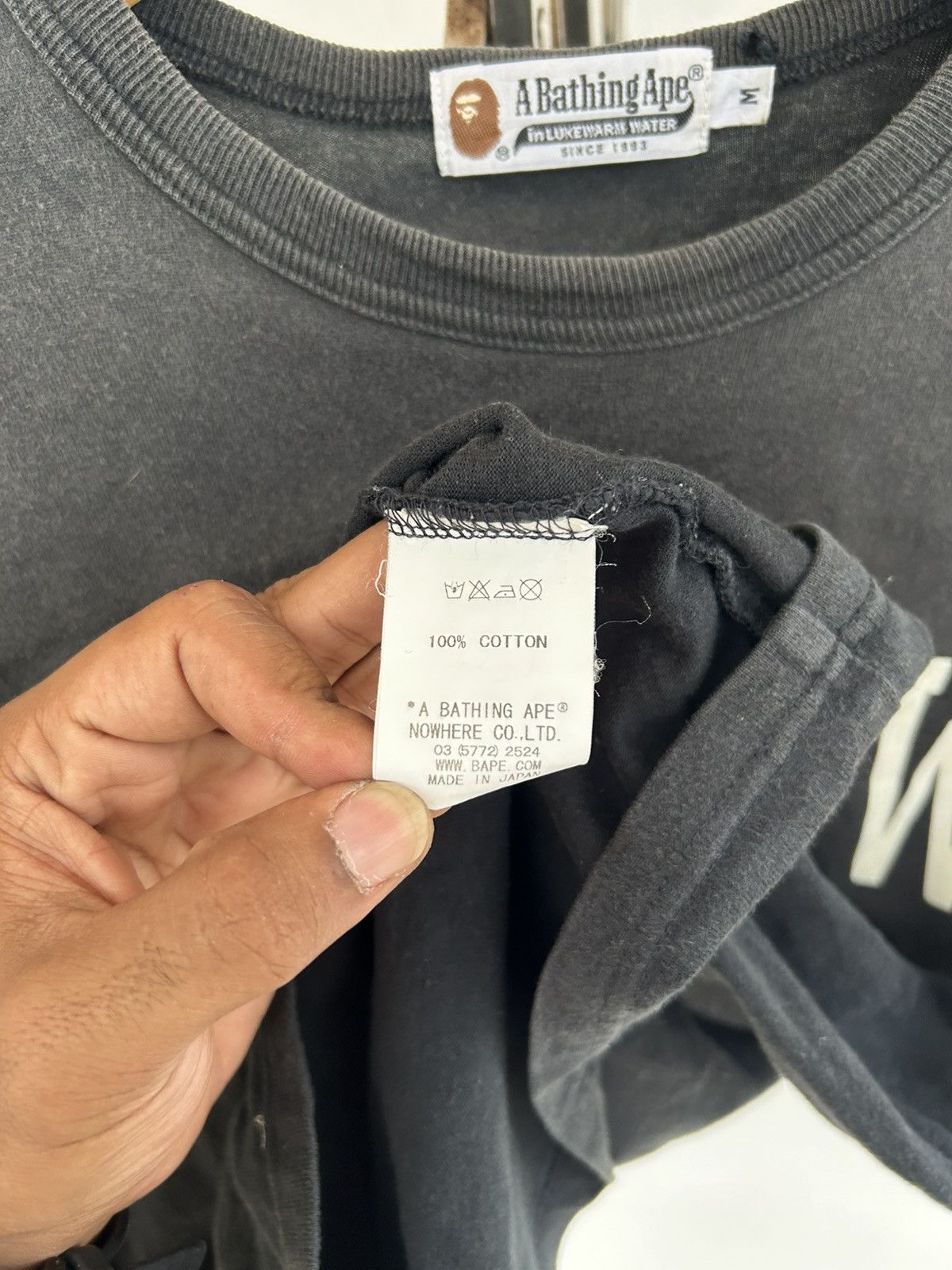 Bape ABAILW17 Bape Vintage Black Size US M / EU 48-50 / 2 - 7 Thumbnail