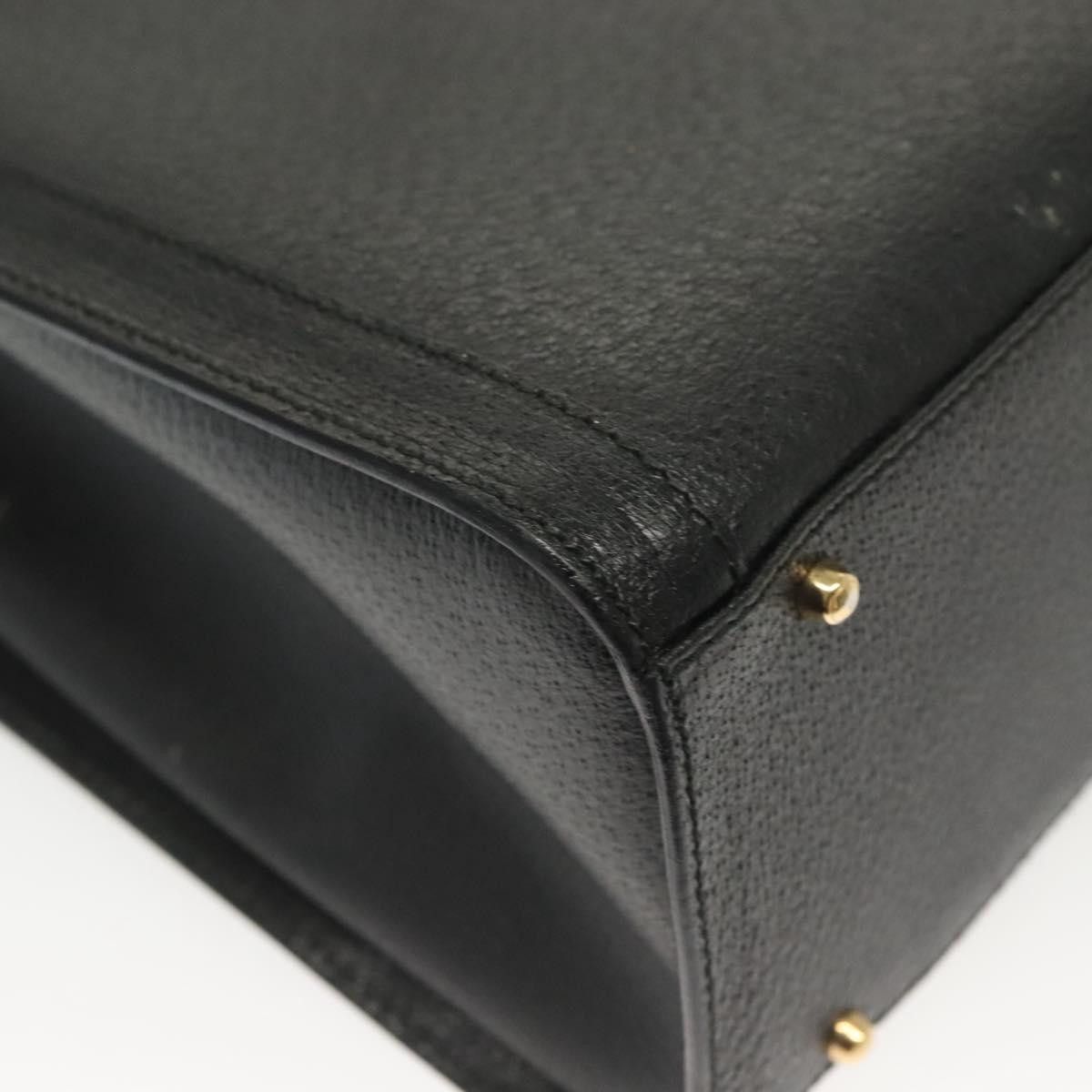 Gucci GUCCI Bamboo Hand Bag Leather Black Gold 002 2122 002 2122 Size ONE SIZE - 13 Thumbnail