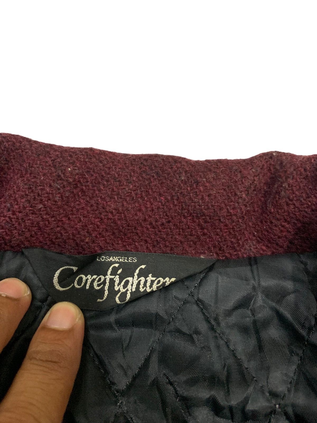 Japanese Brand 🔥COREFIGHTER WOOL/LEATHER VARSITY JACKETS Size US XL / EU 56 / 4 - 4 Thumbnail