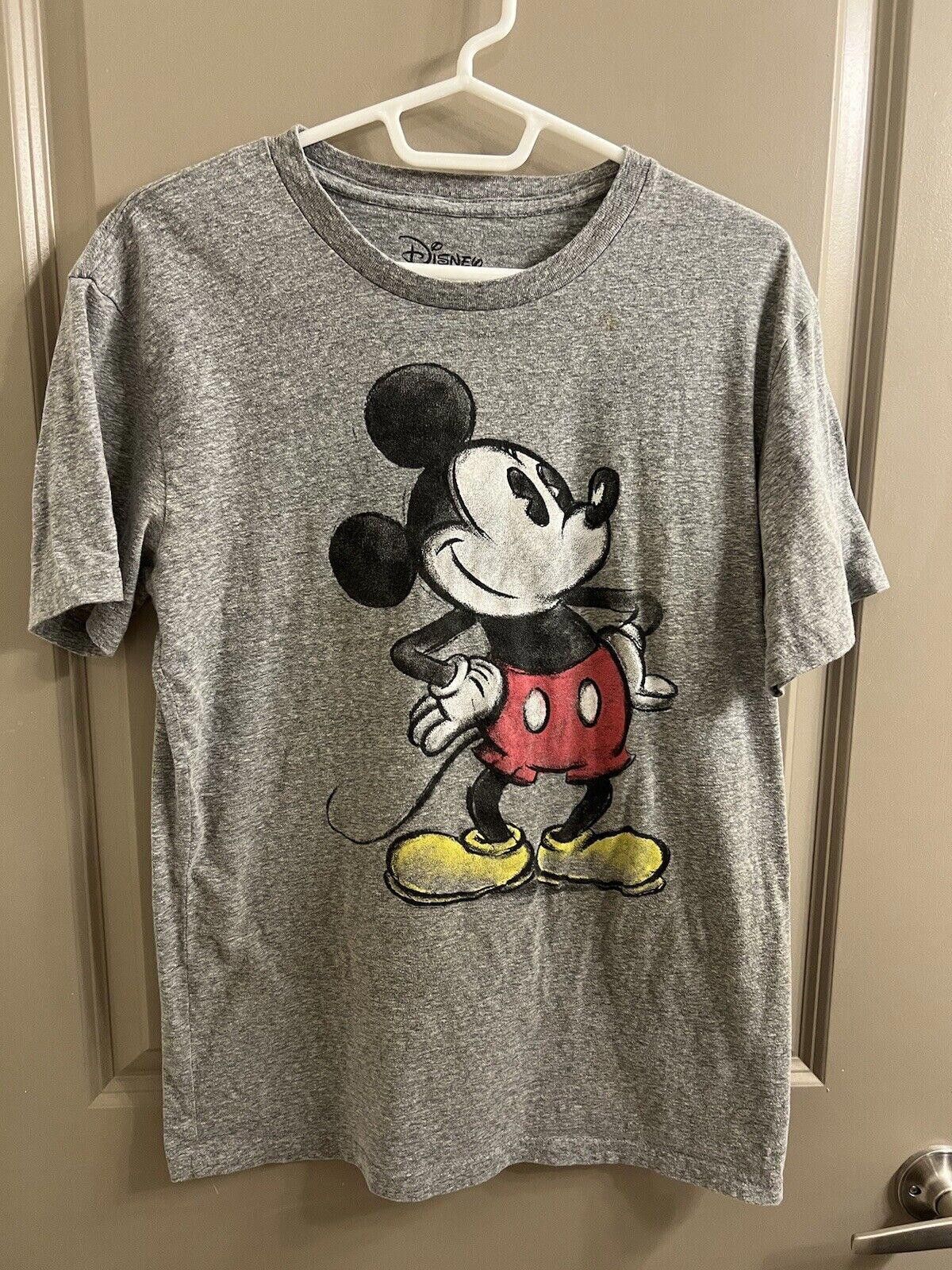 Mad Engine Disney Mickey Mouse Classic Men's Gray Medium T-Shirt Size US M / EU 48-50 / 2 - 1 Thumbnail