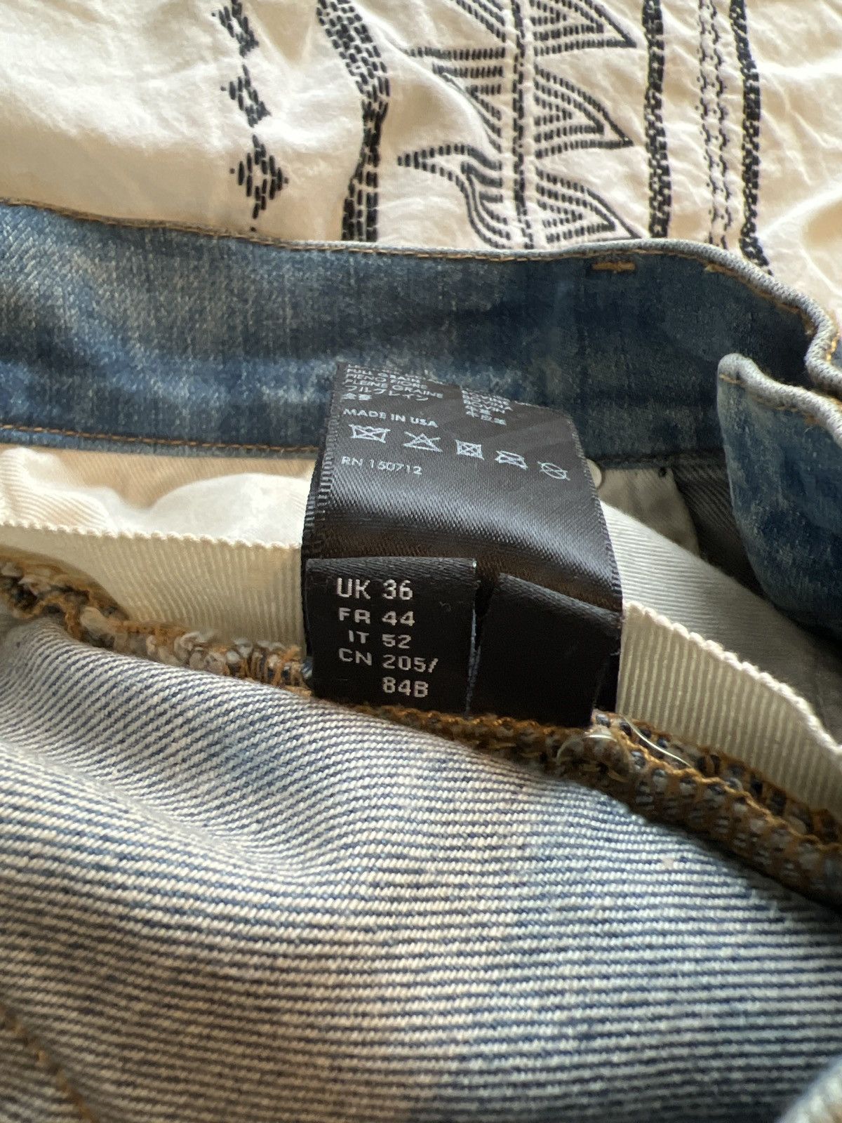 Amiri Amiri Jeans Size US 36 / EU 52 - 7 Thumbnail