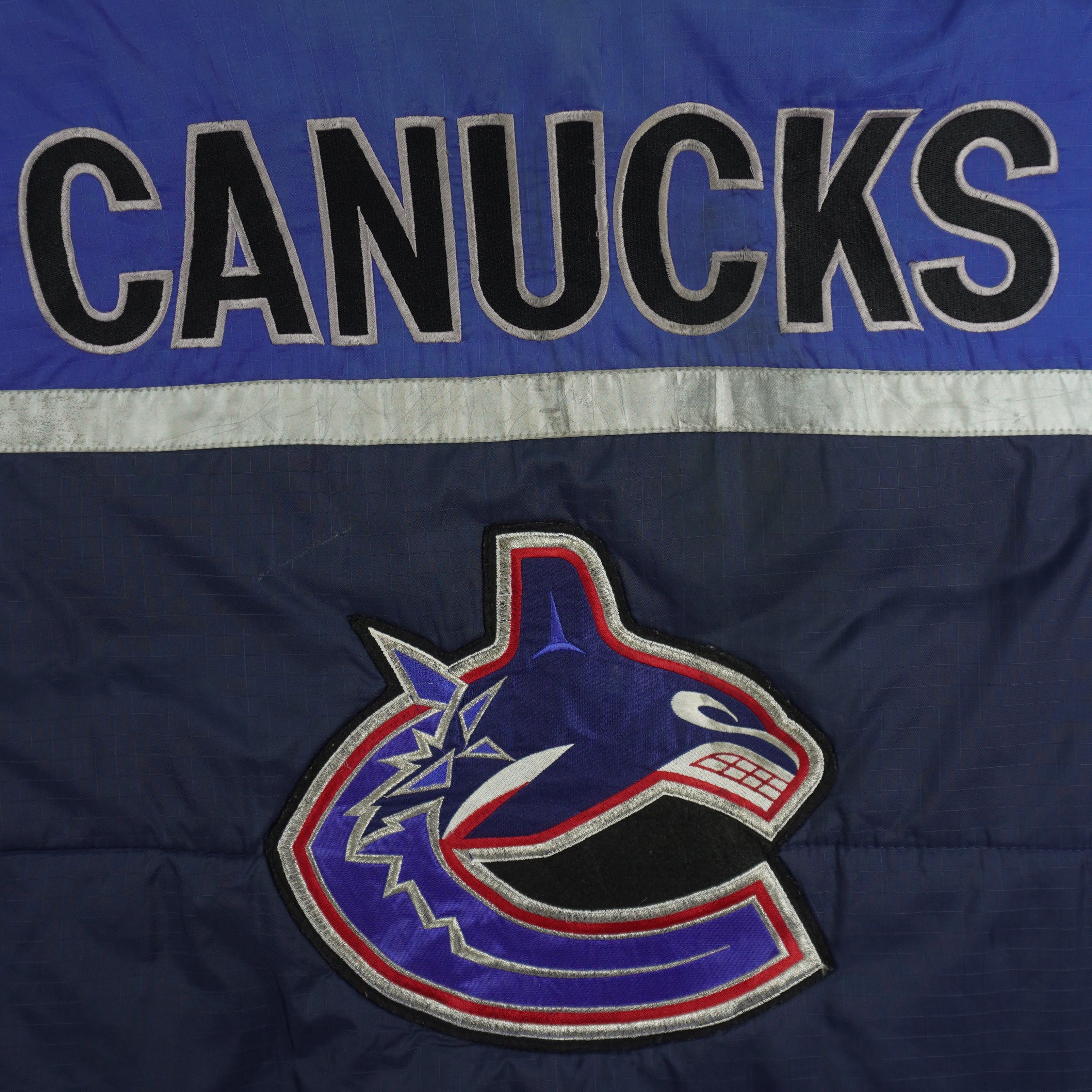 Pro Player NHL - Vancouver Canucks Reversible Jacket 1990s Size US L / EU 52-54 / 3 - 5 Thumbnail