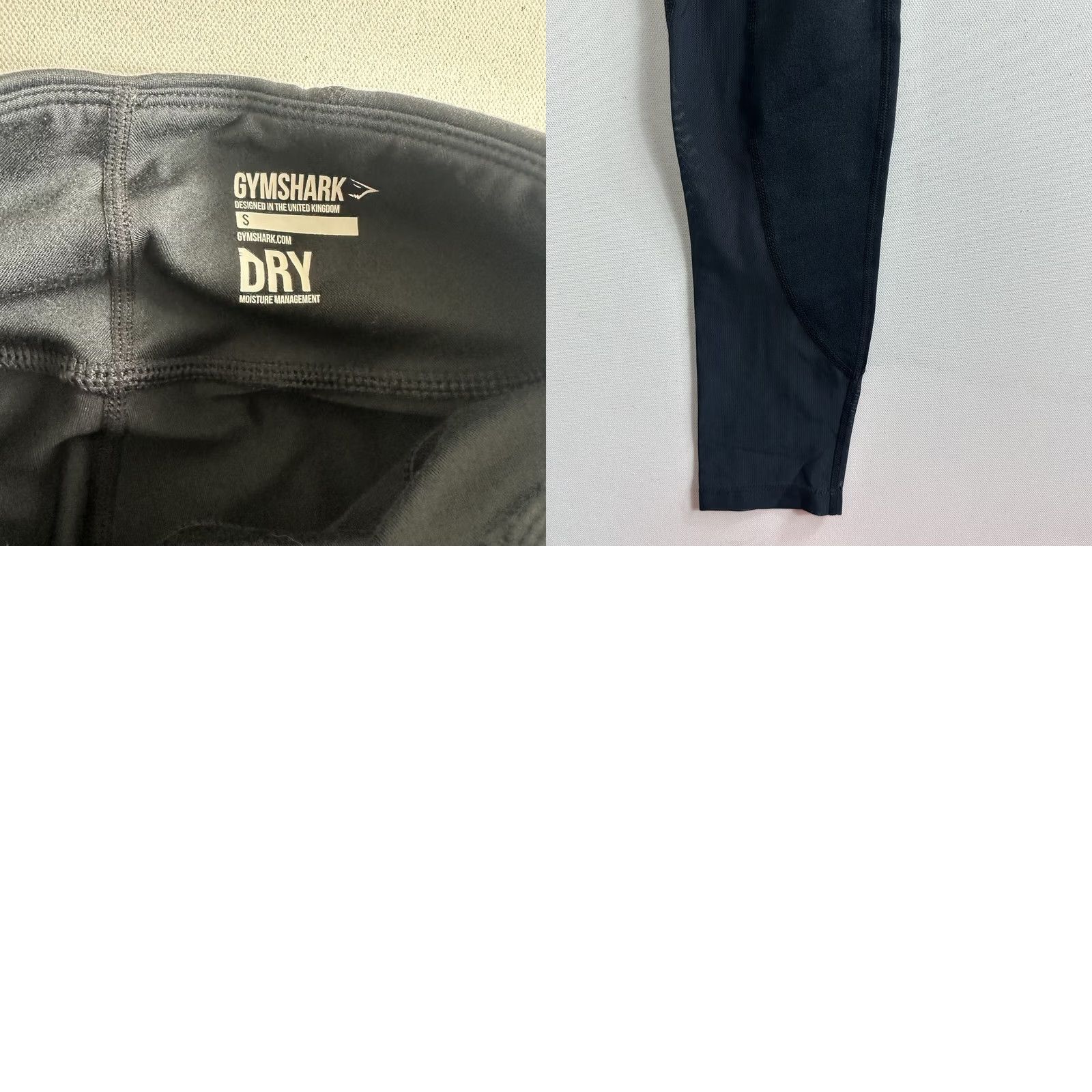 Gymshark VINTAGE? No. Gymshark Energy Seamless High Waisted Leggings Black Size Small Full Length Gym Size 28" / US 6 / IT 42 - 8 Thumbnail