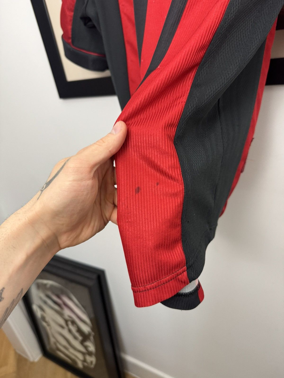Adidas AC Milan jersey 1998/1999 Adidas Rare Vintage Soccer 90s Size US L / EU 52-54 / 3 - 5 Thumbnail