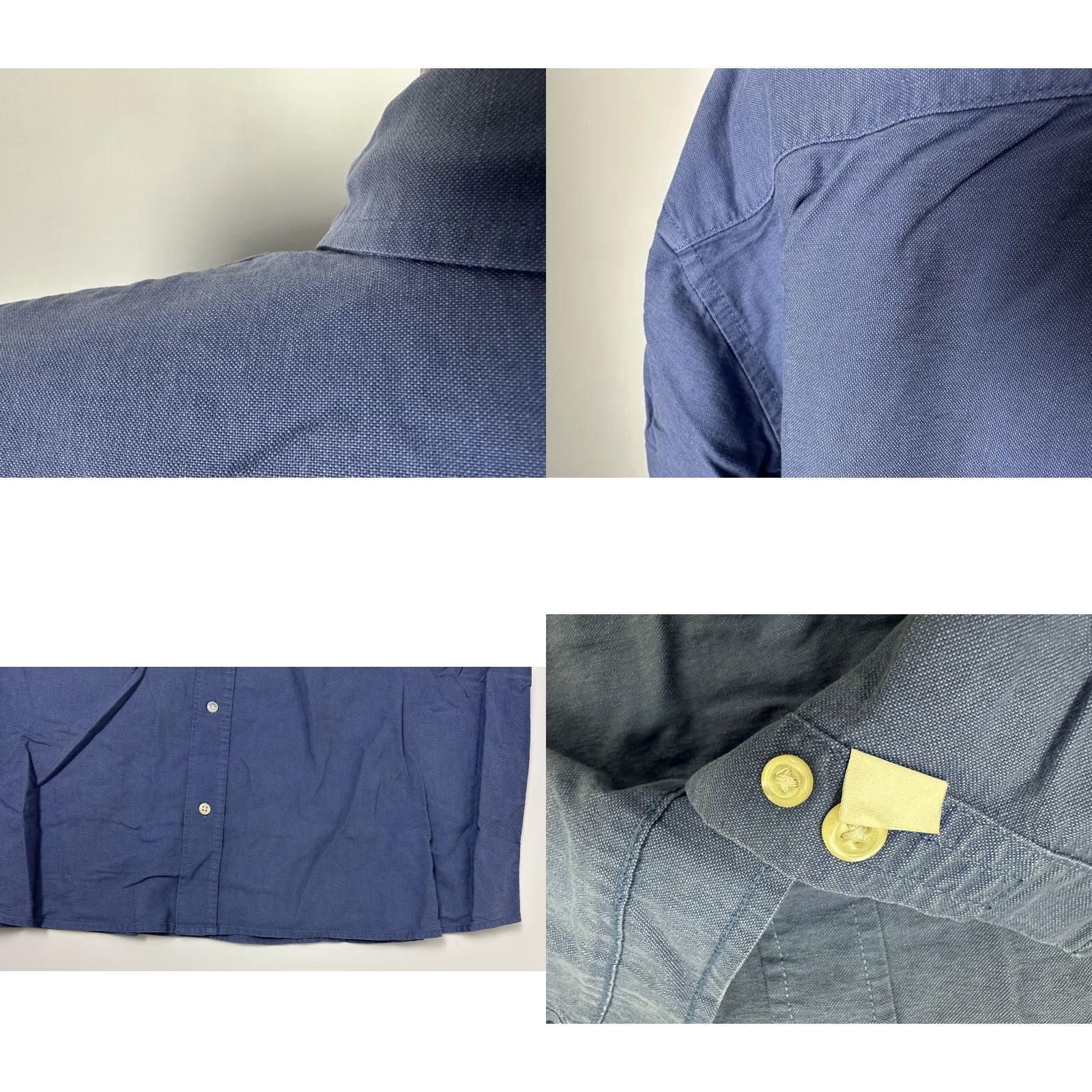 Old Navy VINTAGE Old Navy Shirt Men 2XL Oxford Casual Button-Up Heavyweight Oversized Blue Cotton Vintage Size US XXL / EU 58 / 5 - 8 Thumbnail