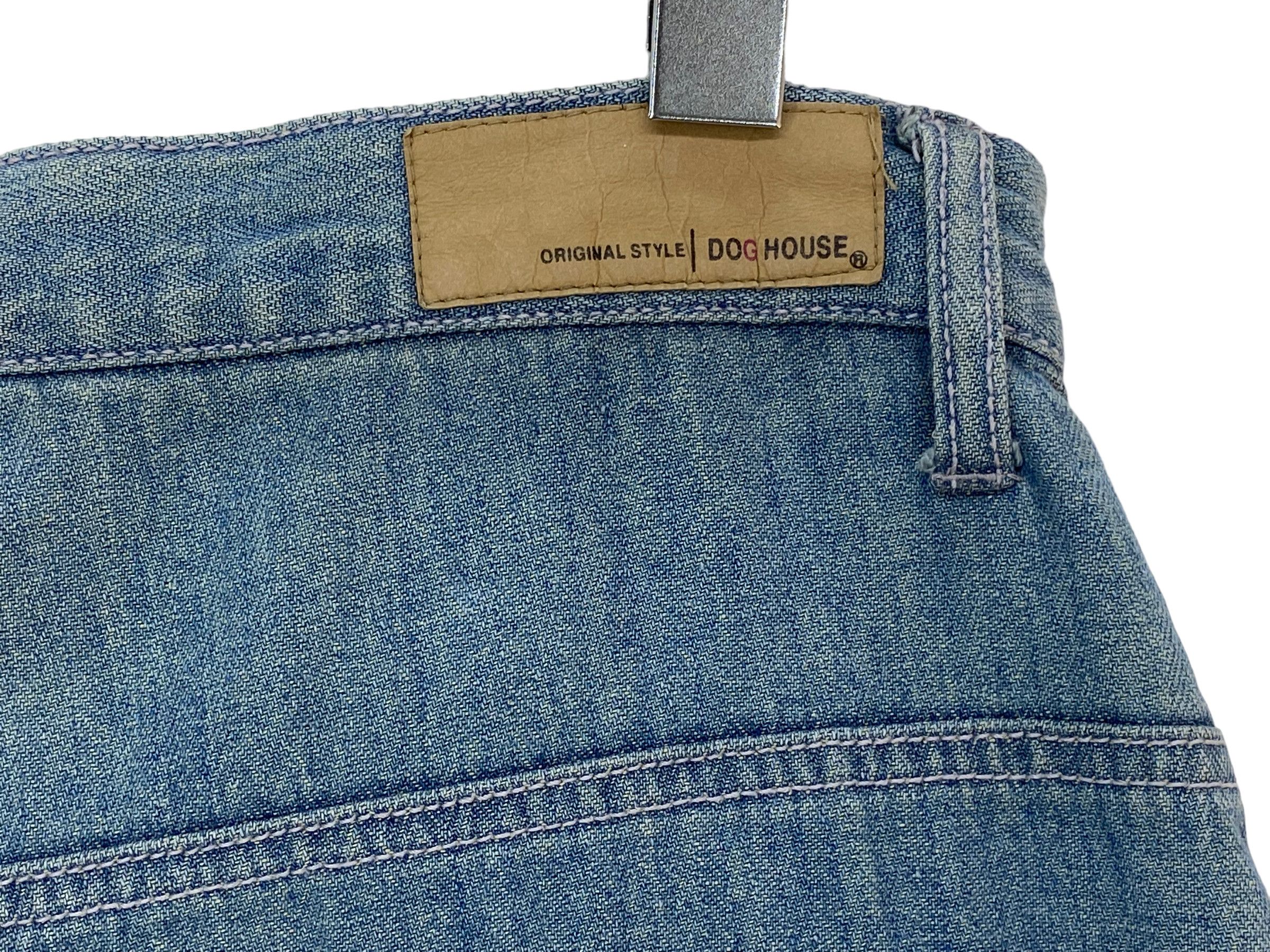 Japanese Brand DH62 Baggy Jeans Light Wash Jeans Size US 33 - 7 Thumbnail