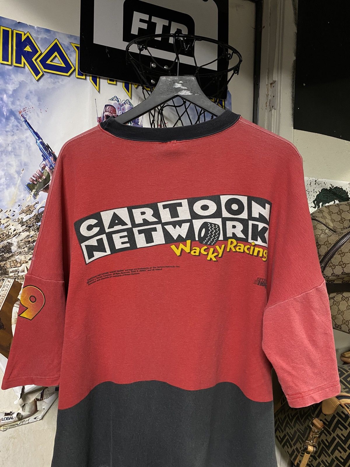 Cartoon Network × Vintage Vintage 1992 Tom & Jerry Cartoon Network Whacky Racing Shirt Size US XL / EU 56 / 4 - 9 Thumbnail