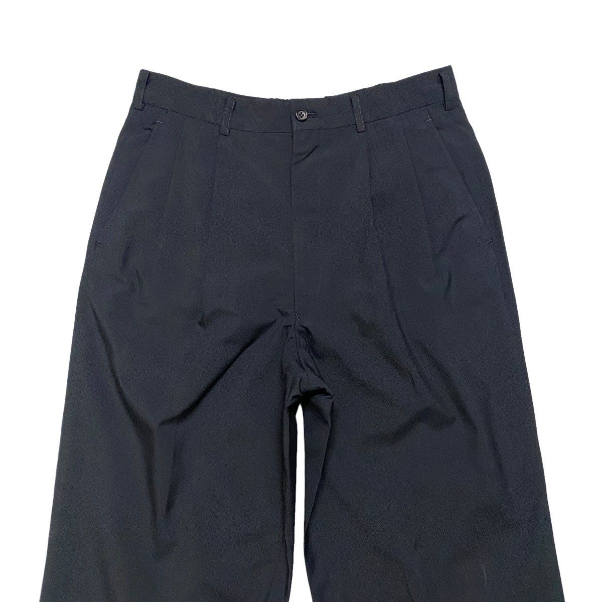 Comme des Garcons Homme AD1989 Comme des Garcons Homme Deux Wool Baggy Pants Size US 31 - 3 Thumbnail