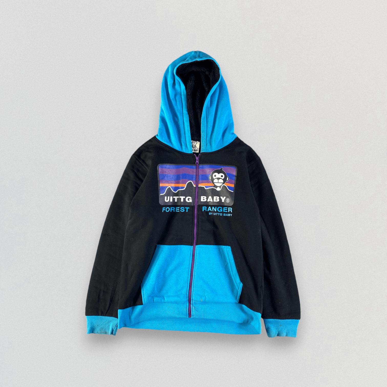 Japanese Brand UITTG Baby Zip Up Hoodie K1089 Size US M / EU 48-50 / 2 - 1 Thumbnail