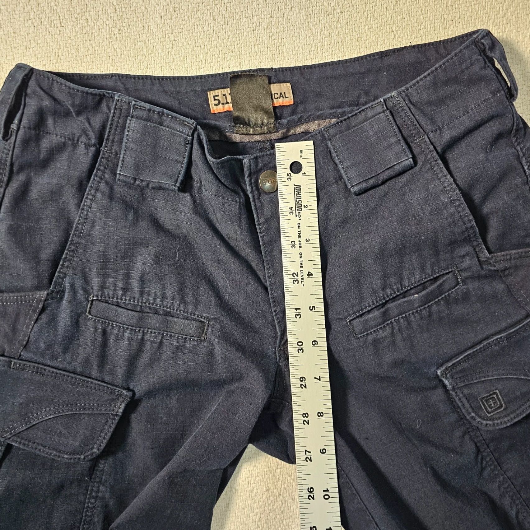 Vintage 5.11 Tactical Pants Adult Size 4 Blue Cargo Straight Leg Outdoor Workwear Womens Size 27" / US 4 / IT 40 - 6 Thumbnail