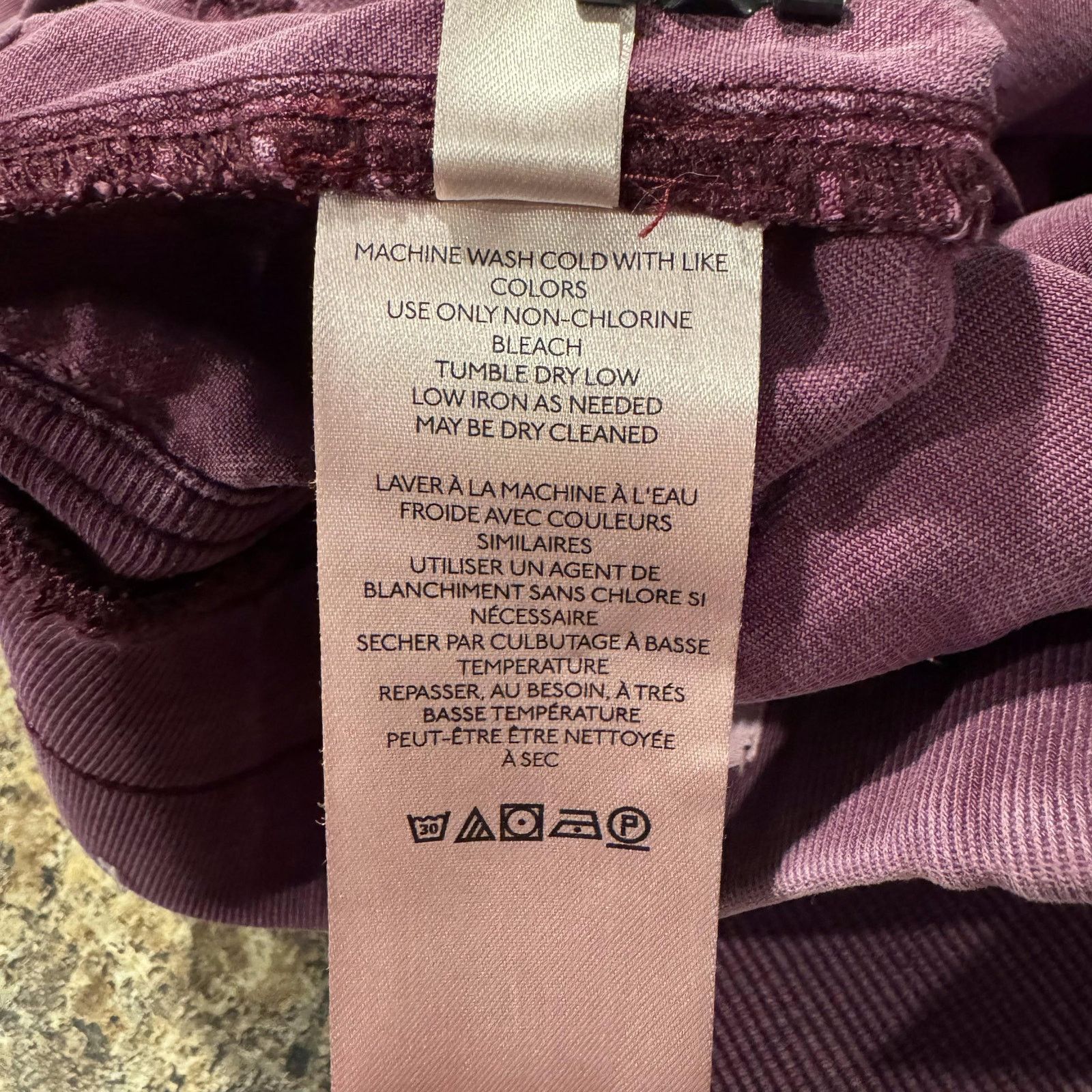 Other Pilcro Nomad Pants Joggers Lyocell Pull On Purple XS Coastal Size 26" / US 2 / IT 38 - 5 Thumbnail