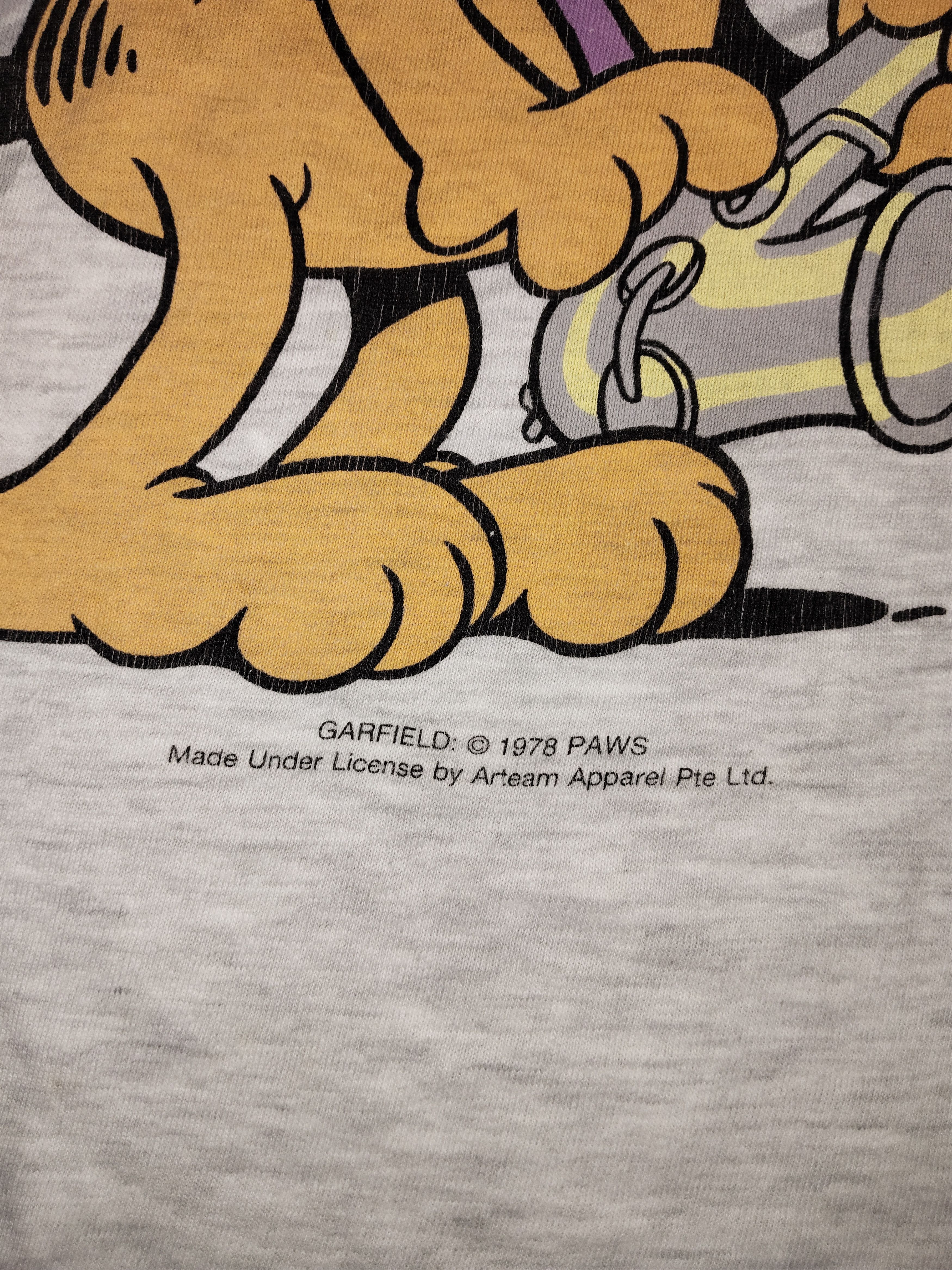 Cartoon Network Vintage Millennium GARFIELD Big Print Size US L / EU 52-54 / 3 - 4 Thumbnail
