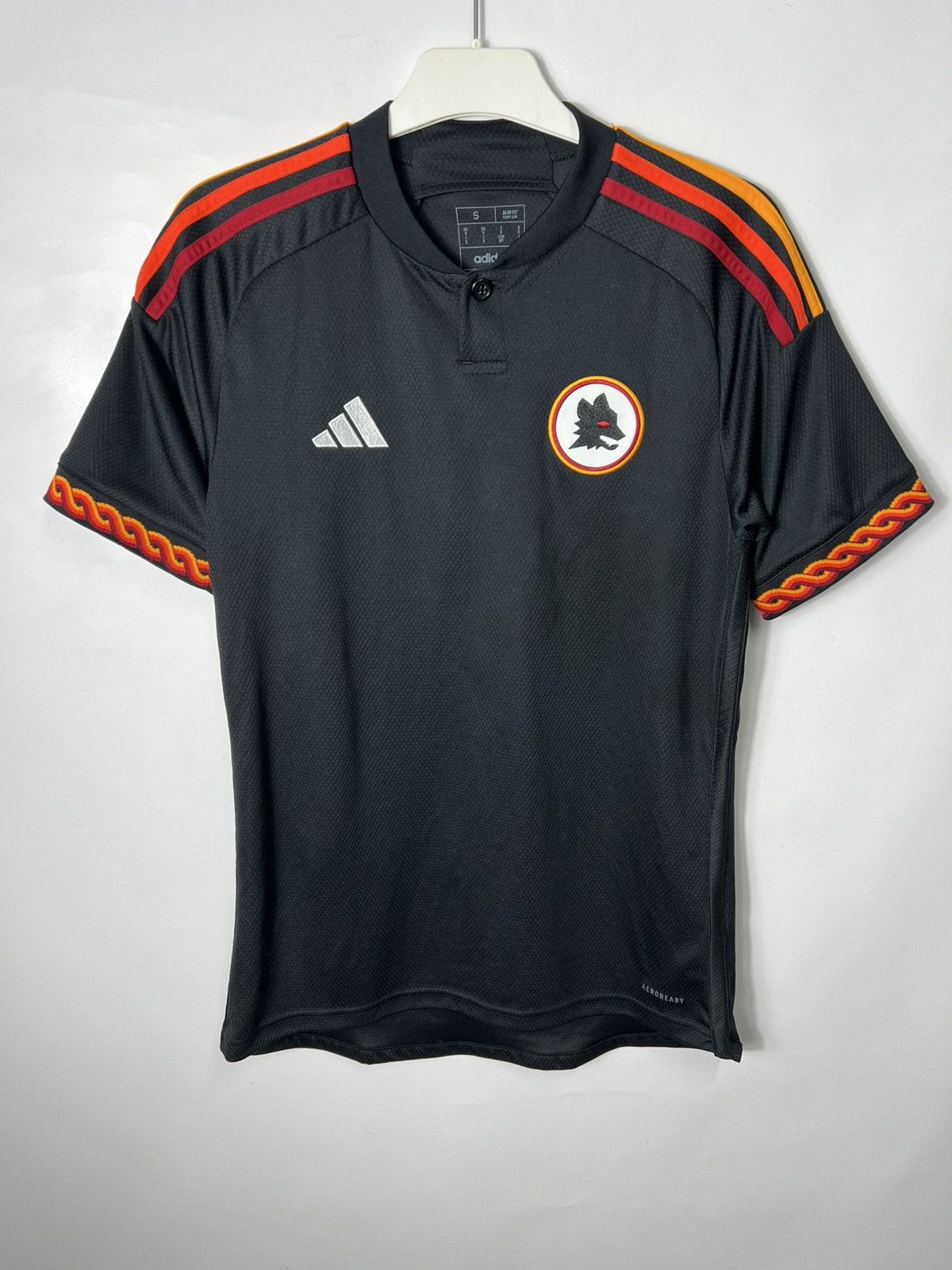 Adidas Soccer Football Adidas FC Roma 23/24 Third T-shirt IK7170 Size US S / EU 44-46 / 1 - 1 Thumbnail