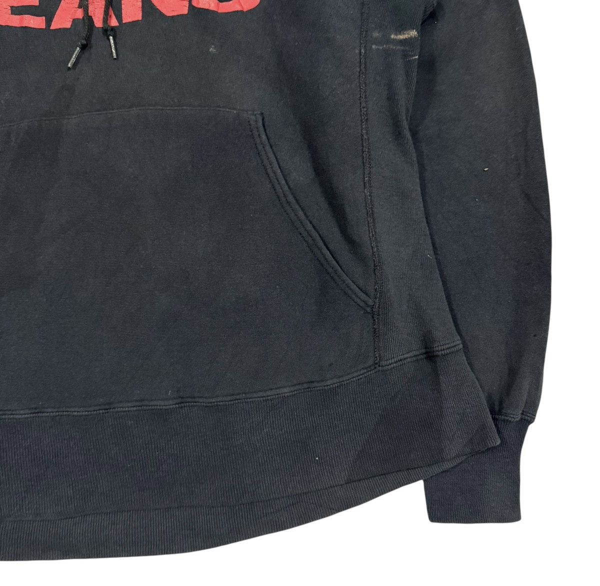 DKNY Vtg🔥90’s DKNY Jeans Reverse Weave Sunfaded Pullover Hoodies Size US L / EU 52-54 / 3 - 10 Thumbnail