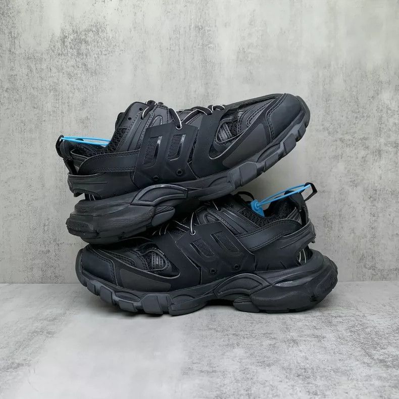 Balenciaga Balenciaga Track Sneakers in Black Size 37-2505 Size US 6.5 / IT 36.5 - 3 Thumbnail