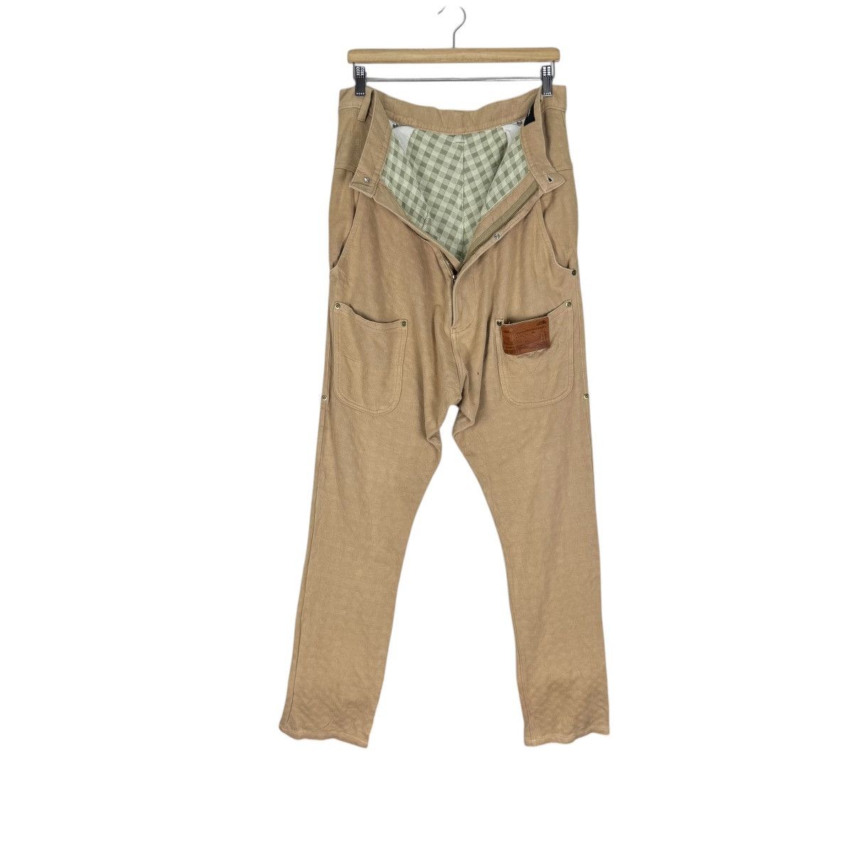 mercibeaucoup ☀️MERCIBEAUCOUP ISSEY MIYAKE DROP CROTCH PANTS Size US 32 / EU 48 - 1 Thumbnail