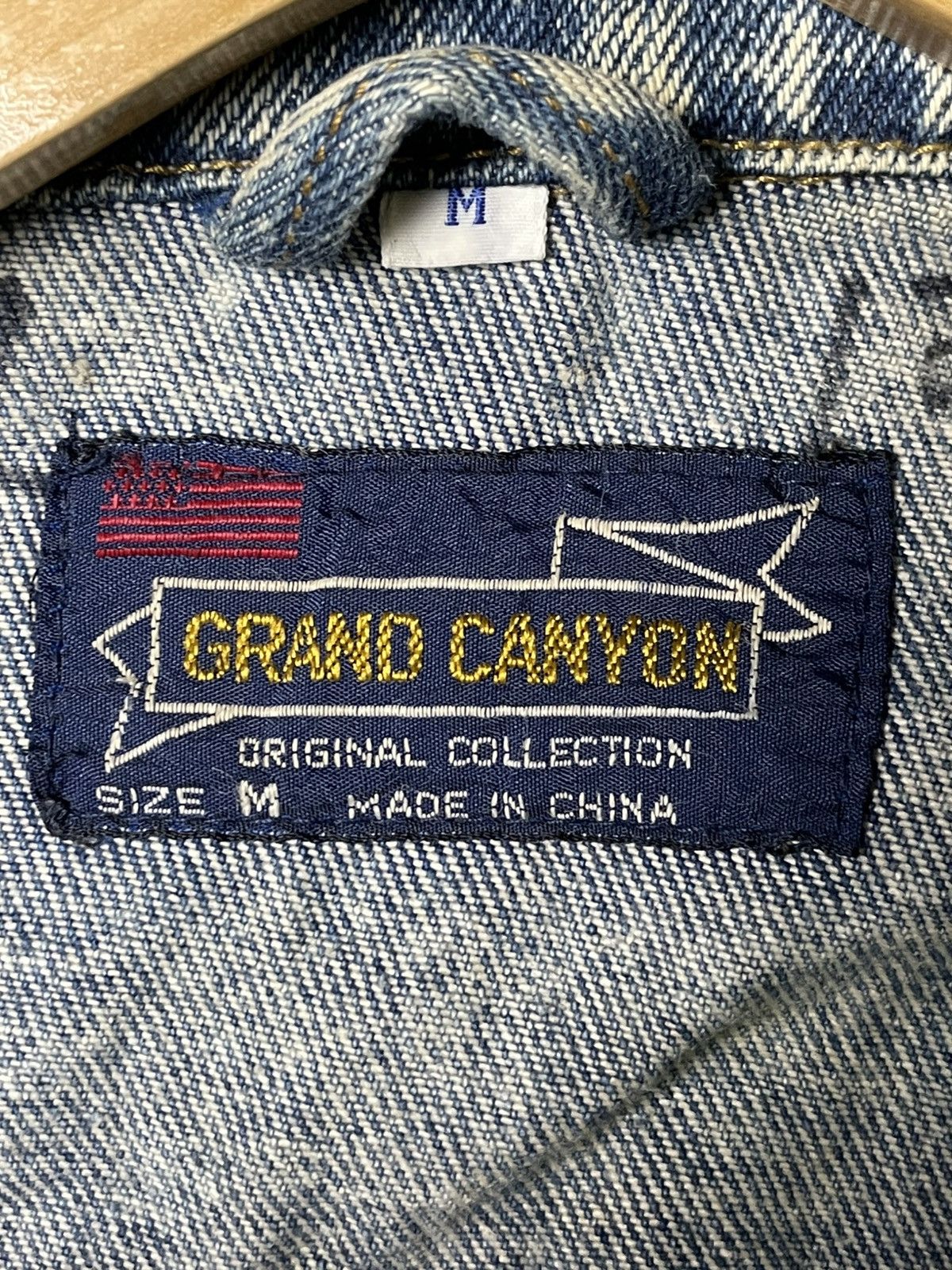 Japanese Brand × Vintage Vintage Grand Canyon Trucker Denim Jacket (31) Size US M / EU 48-50 / 2 - 11 Thumbnail